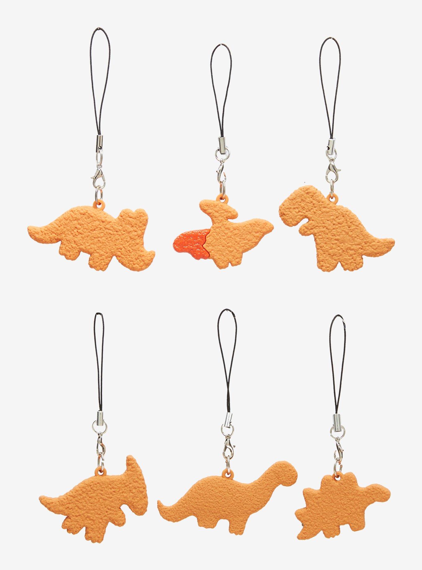 Dino Nuggies Blind Box Phone Charm Hot Topic Exclusive, , hi-res