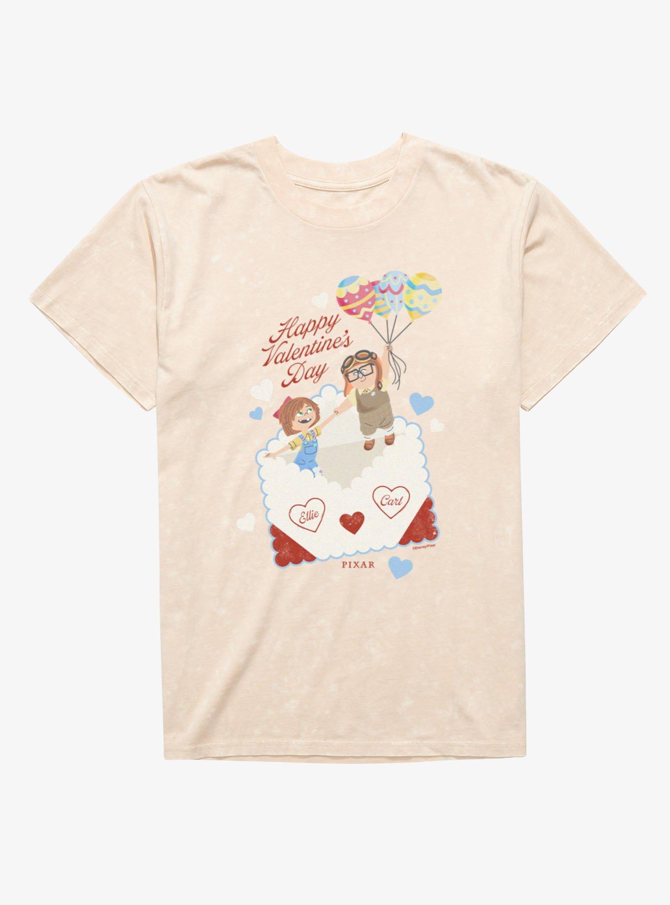 Disney Pixar Up Happy Valentine's Carl & Ellie T-Shirt, , hi-res