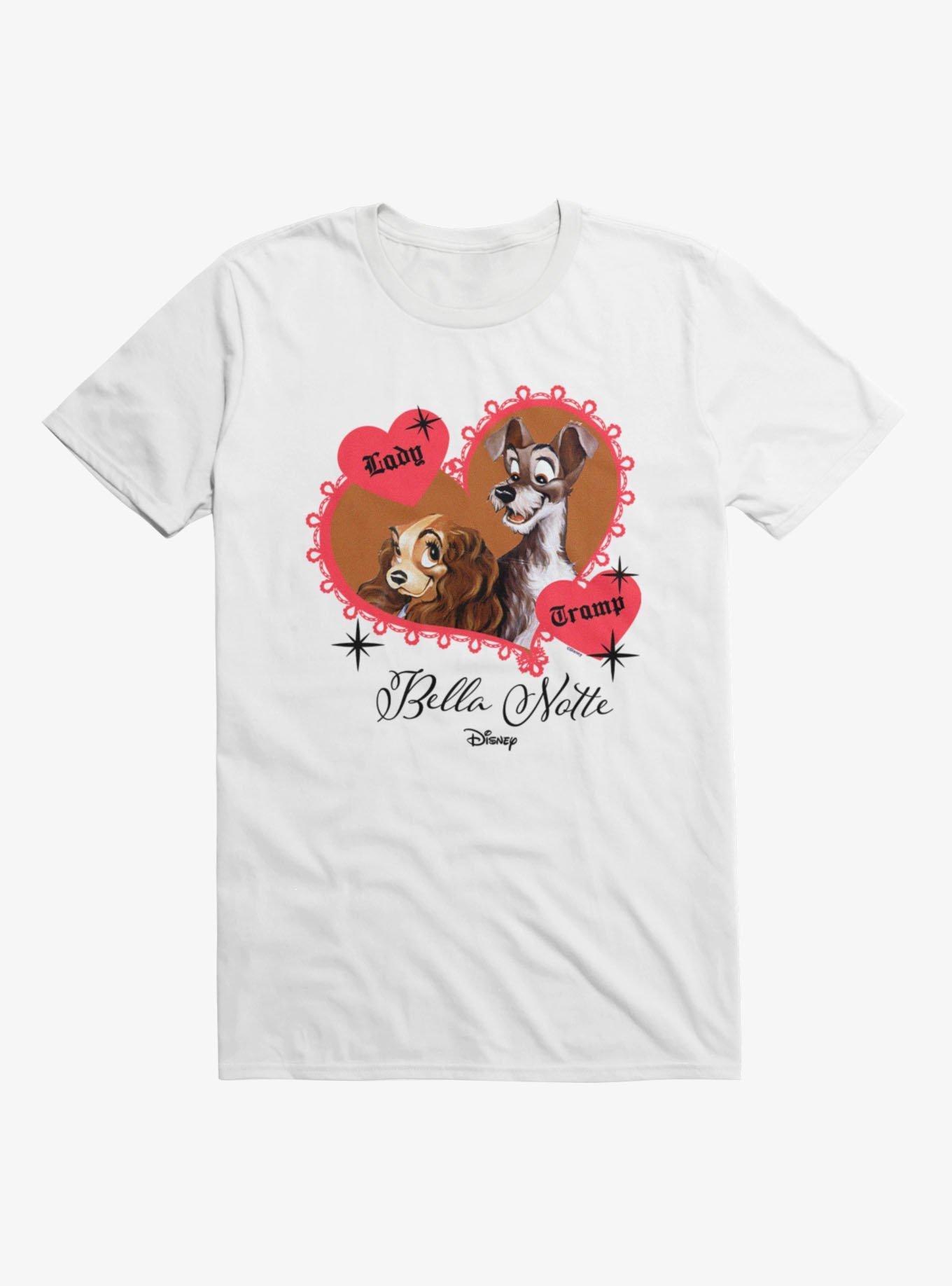 Disney Lady And The Tramp Valentine's Bella Notte T-Shirt