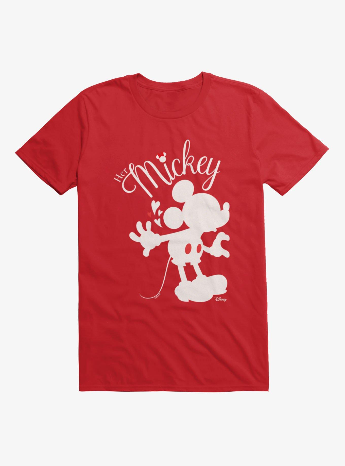Disney Mickey Mouse Valentine's Her Mickey T-Shirt, , hi-res
