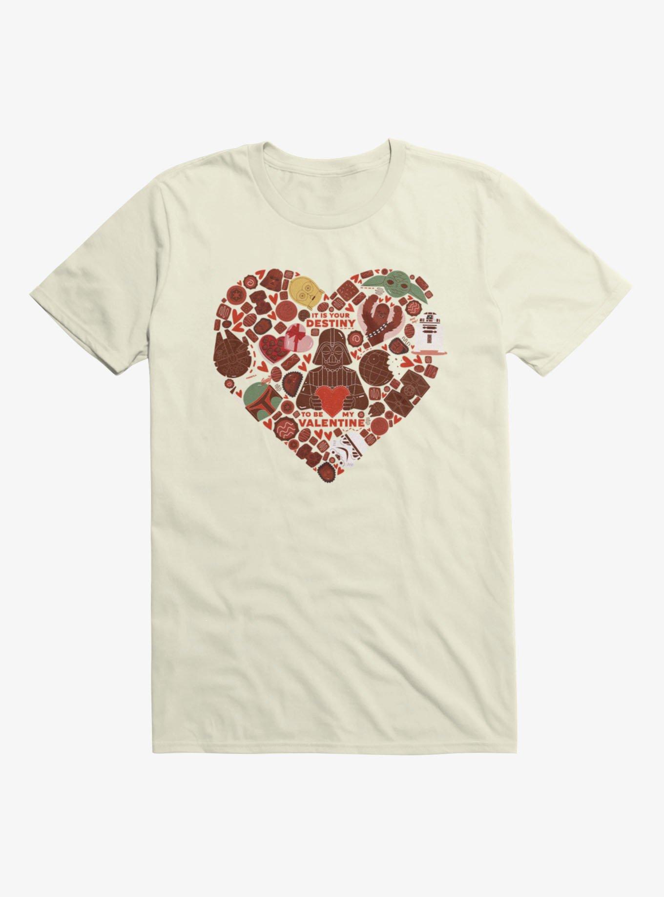 Star Wars Valentine's Box Of Chocolates Collage T-Shirt