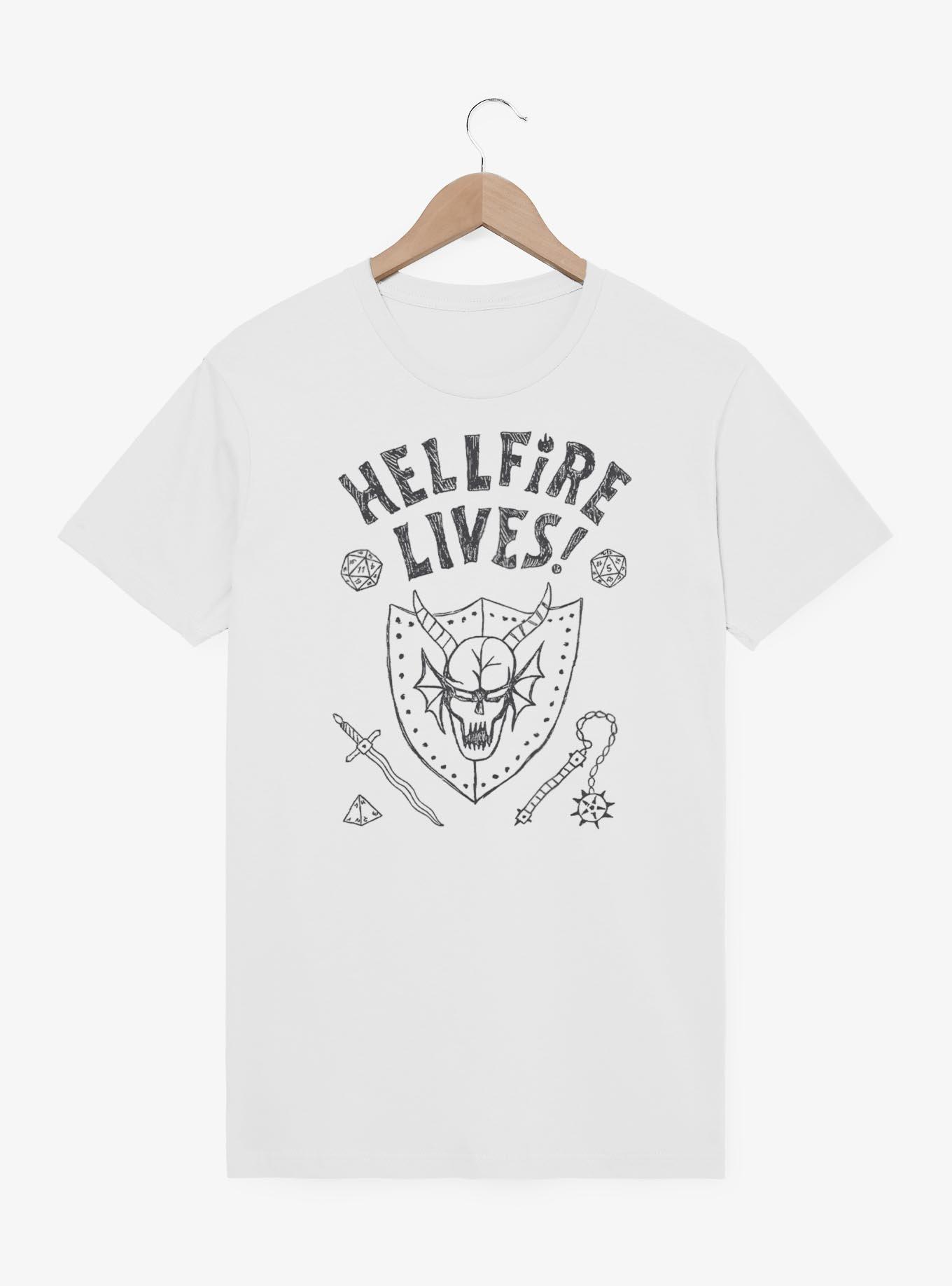 Stranger Things Hellfire Lives Marker T-Shirt, , hi-res