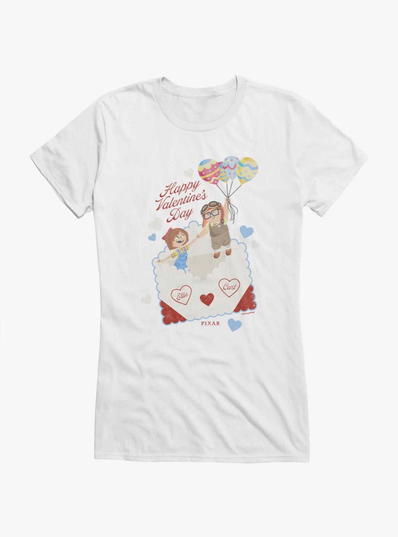 Disney Pixar Up Happy Valentine's Carl & Ellie Girls T-Shirt, , hi-res