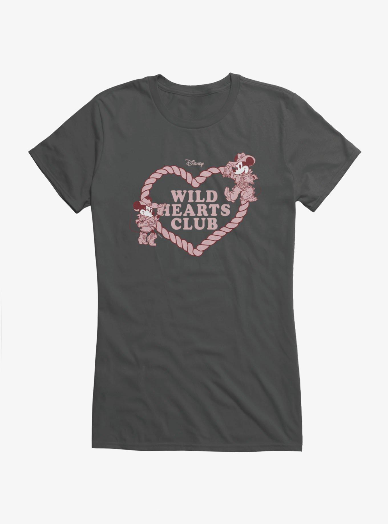 Disney Mickey Mouse And Minnie Wild Hearts Girls T-Shirt, , hi-res