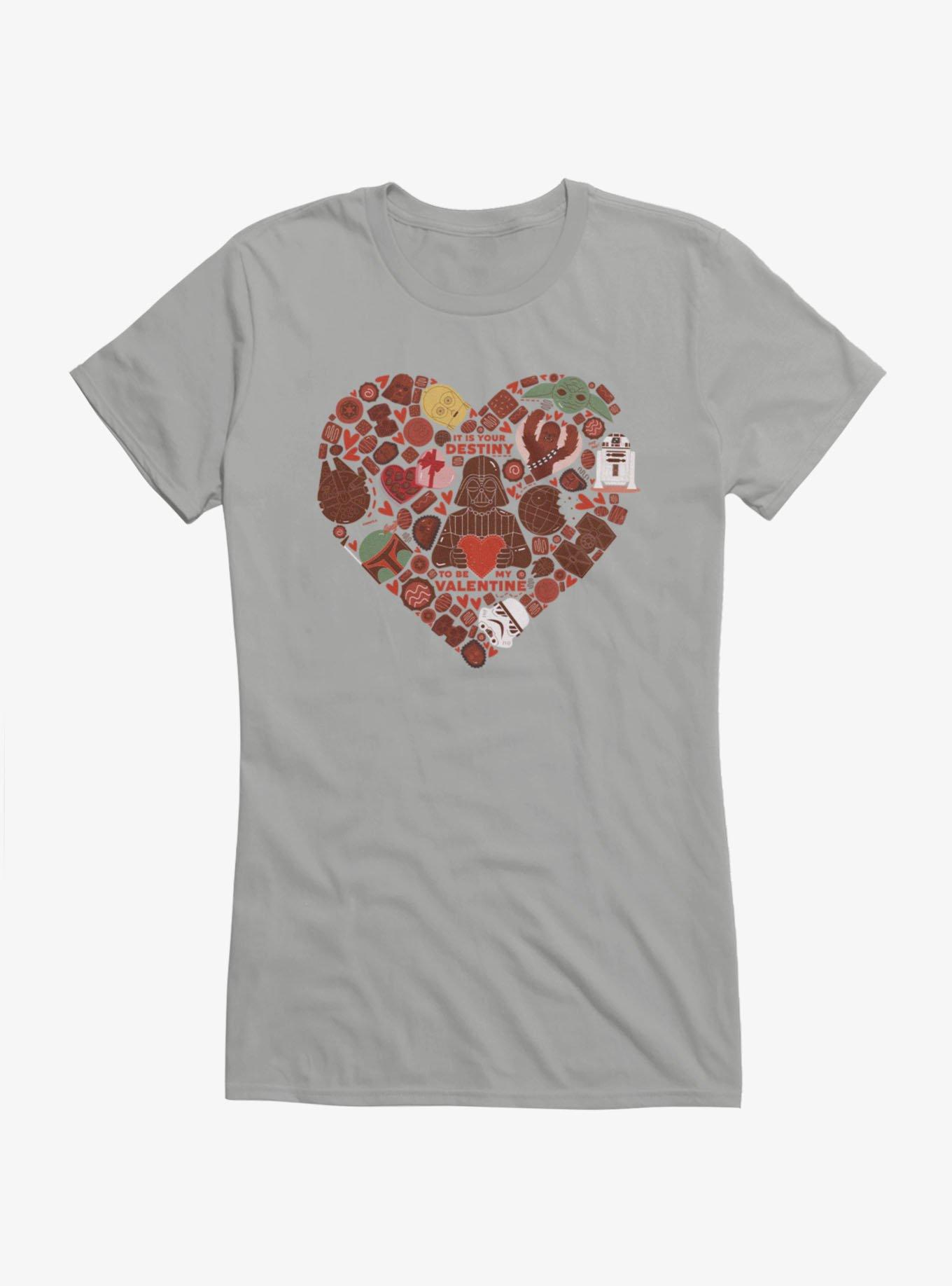 Star Wars Valentine's Box Of Chocolates Collage Girls T-Shirt, , hi-res