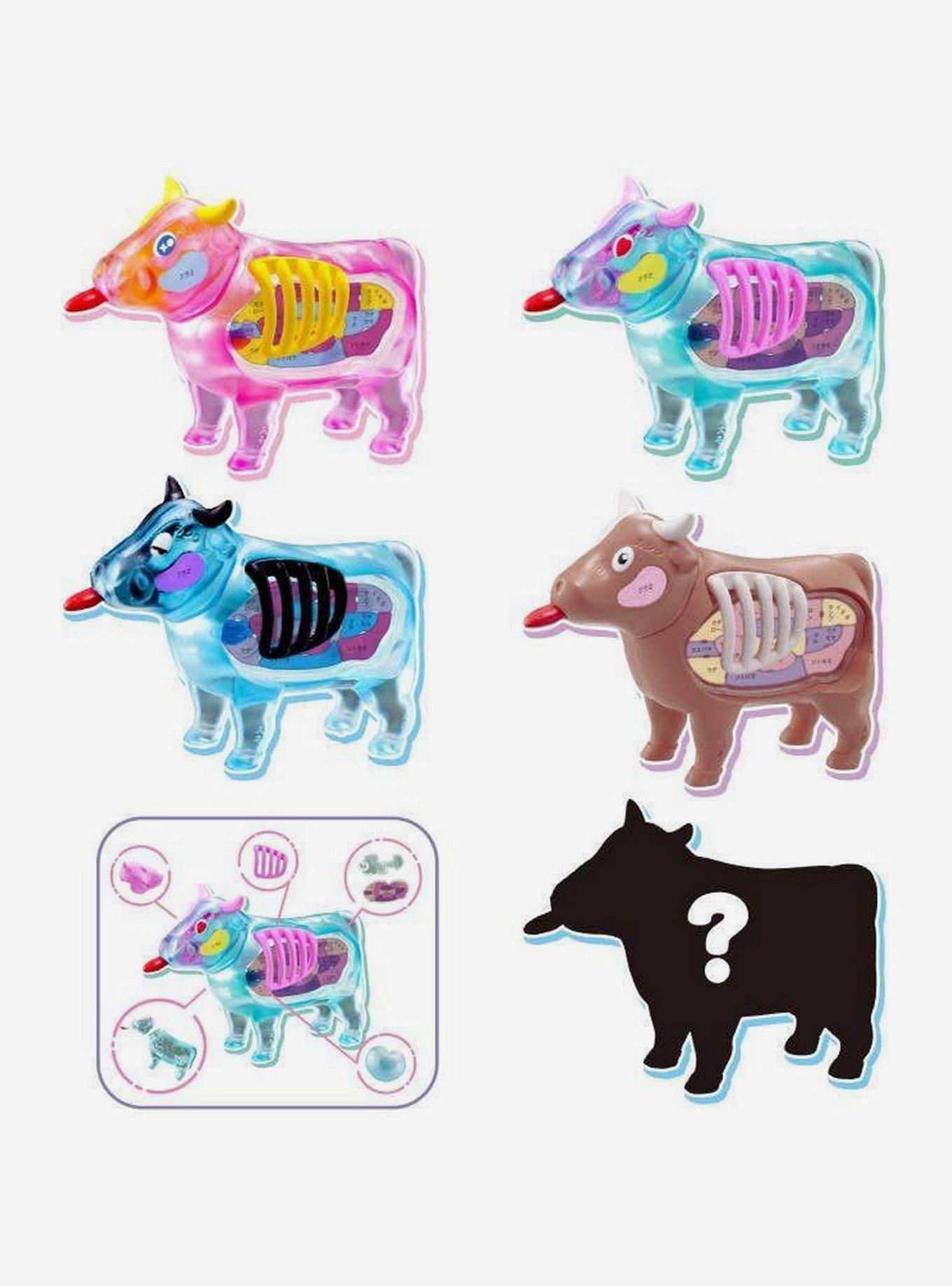 MegaHouse Kaitai Clear Cow Puzzle Blind Box Figure, , hi-res