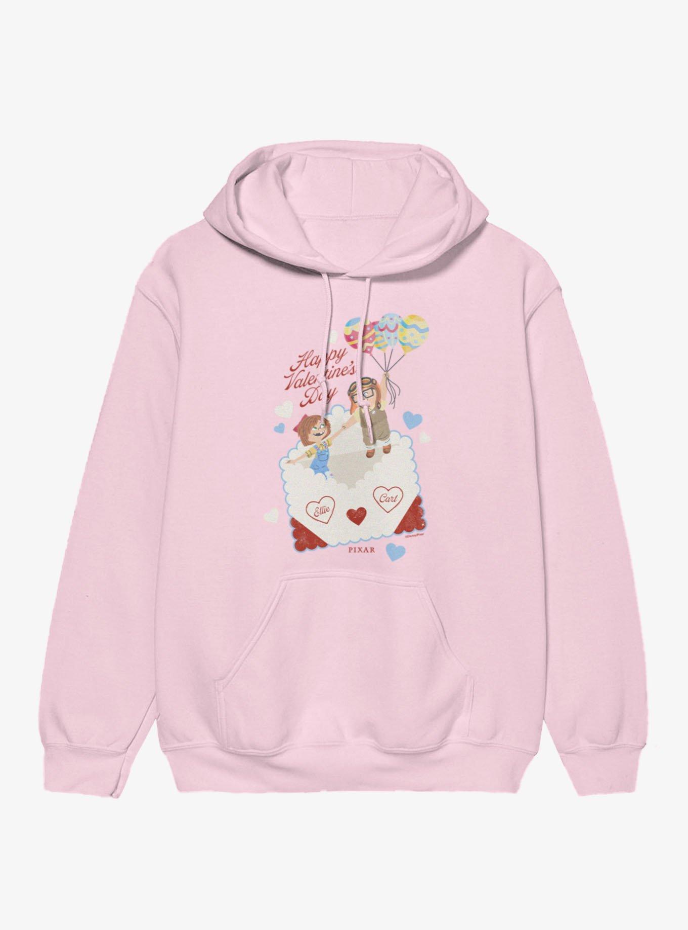 Disney Pixar Up Happy Valentine's Carl & Ellie Hoodie, , hi-res