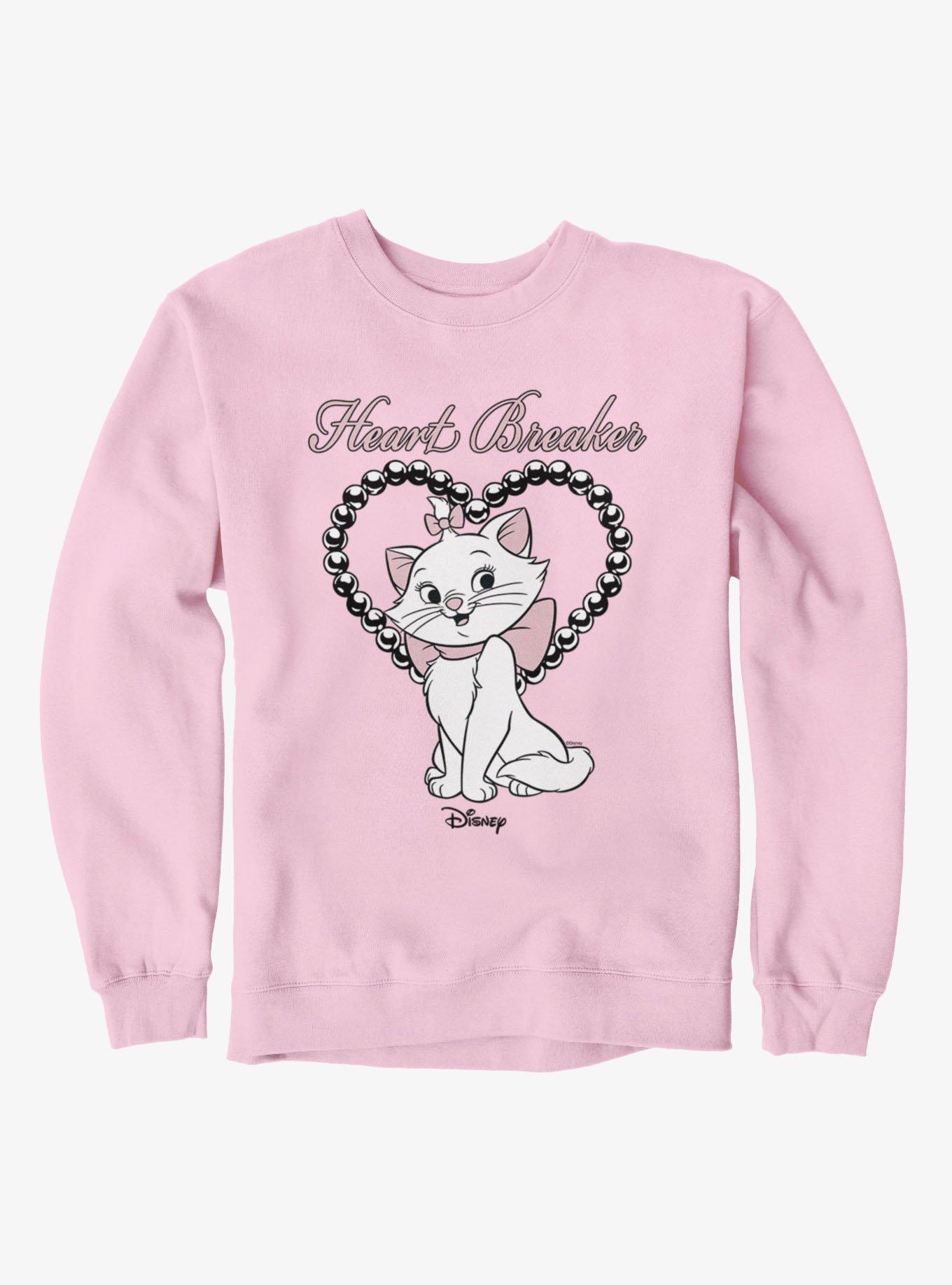 Disney The Aristocats Valentine's Marie Heart Breaker Sweatshirt