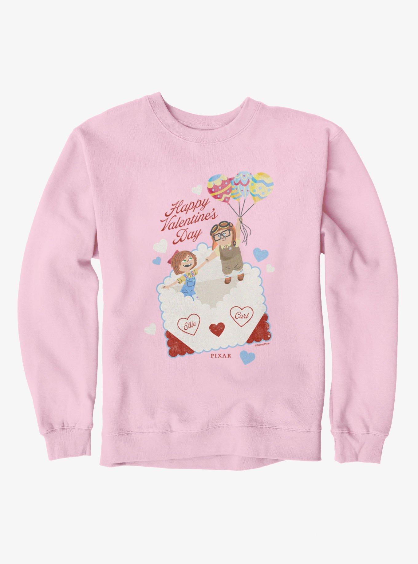 Disney Pixar Up Happy Valentine's Carl & Ellie Sweatshirt, , hi-res