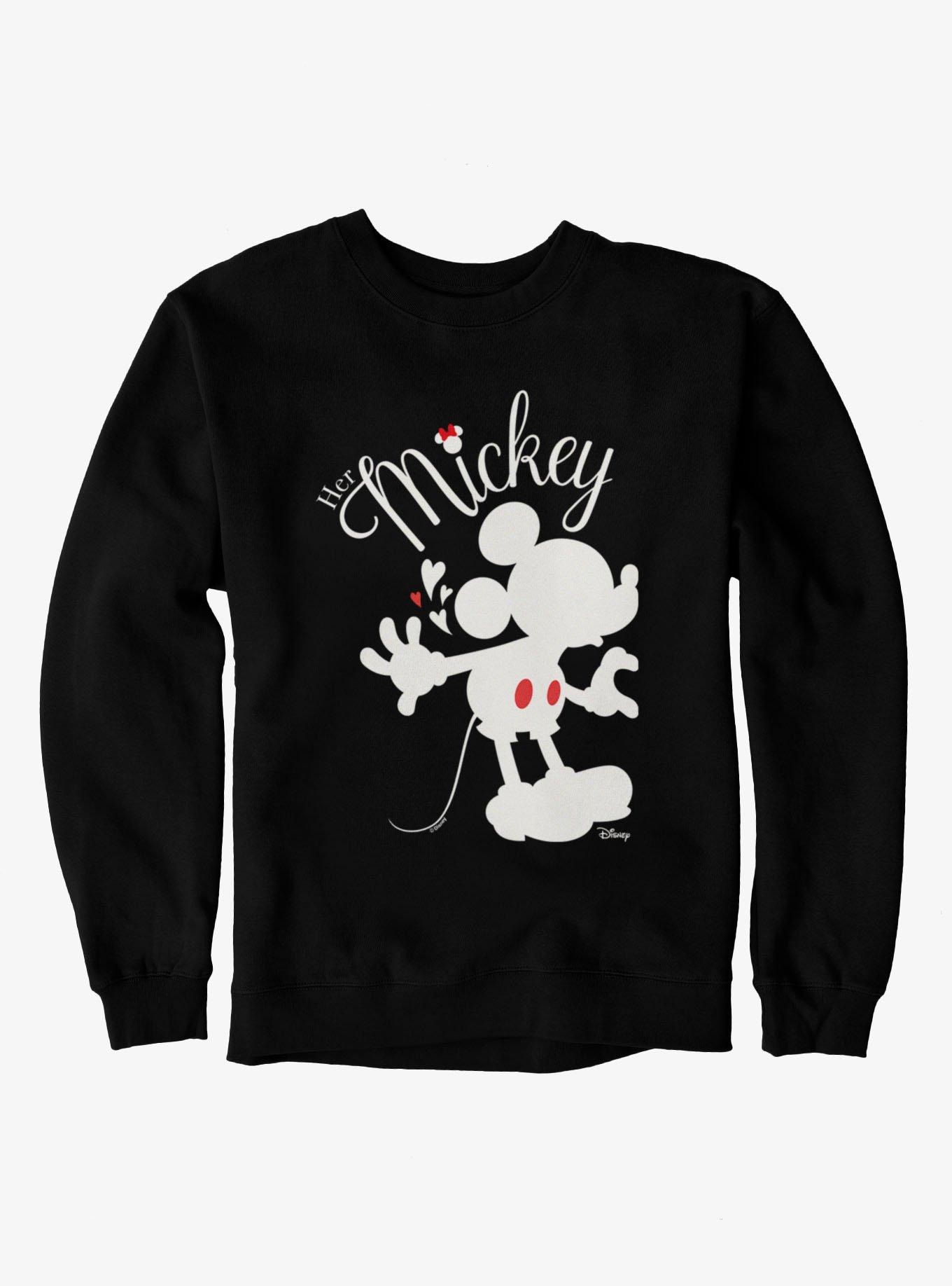 Disney Mickey Mouse Valentine's Her Mickey Sweatshirt