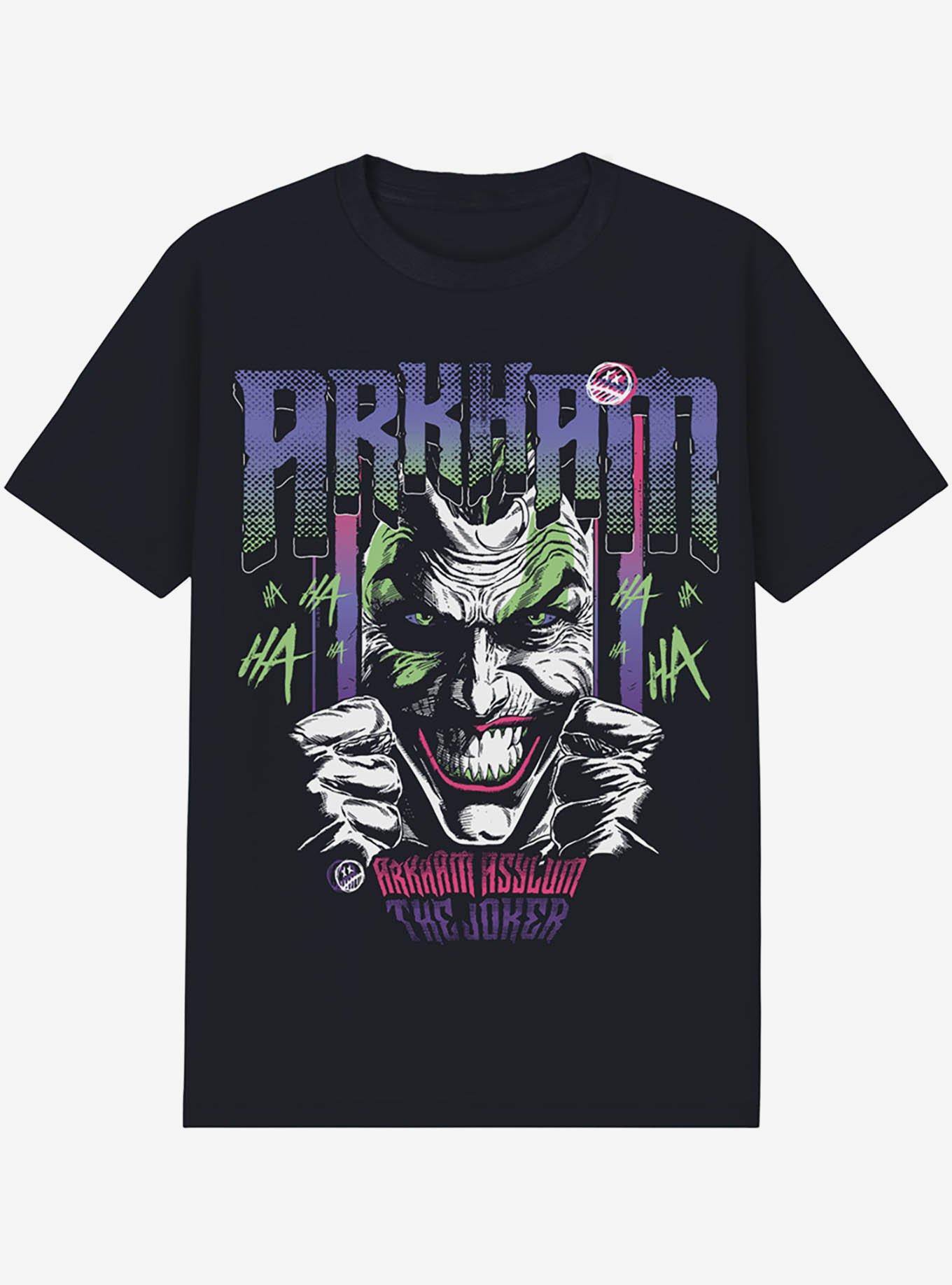 DC Comics Batman Joker Arkham HAHA T-Shirt, , hi-res