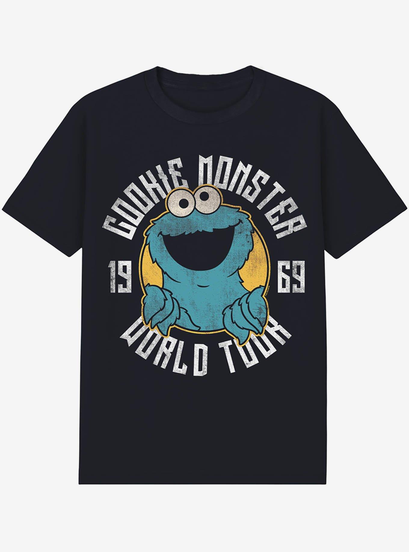Sesame Street Cookie Monster World Tour T-Shirt, , hi-res