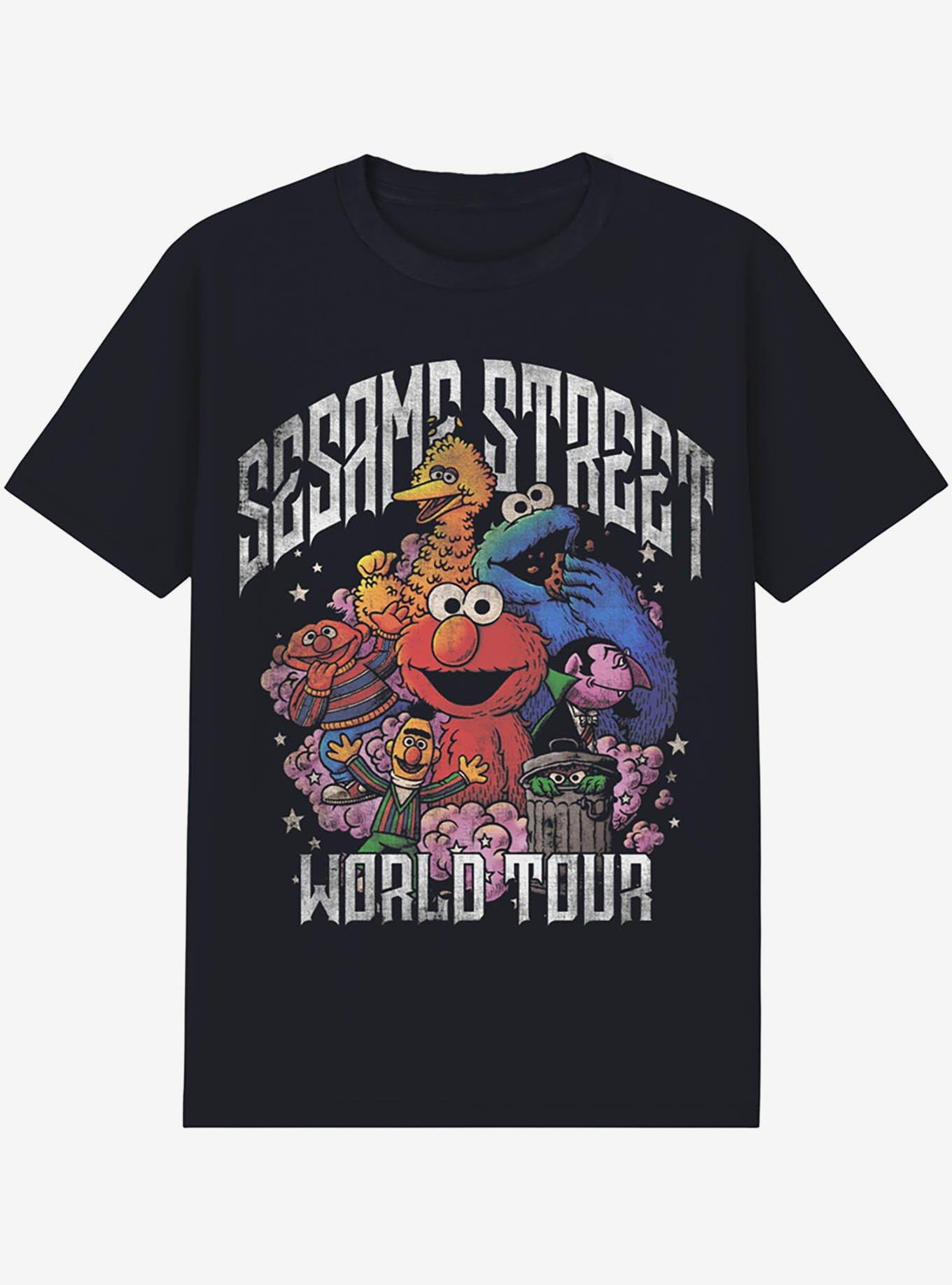 Sesame Street World Tour Group Shot T-Shirt