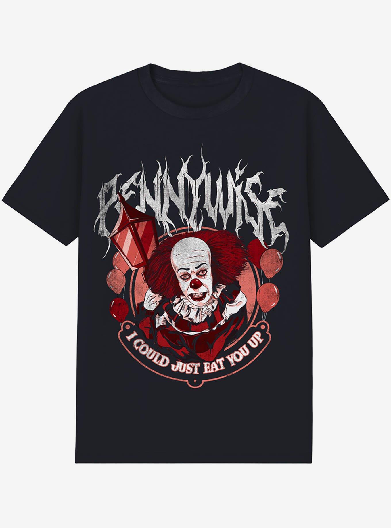IT Pennywise Metal Poster T-Shirt, , hi-res