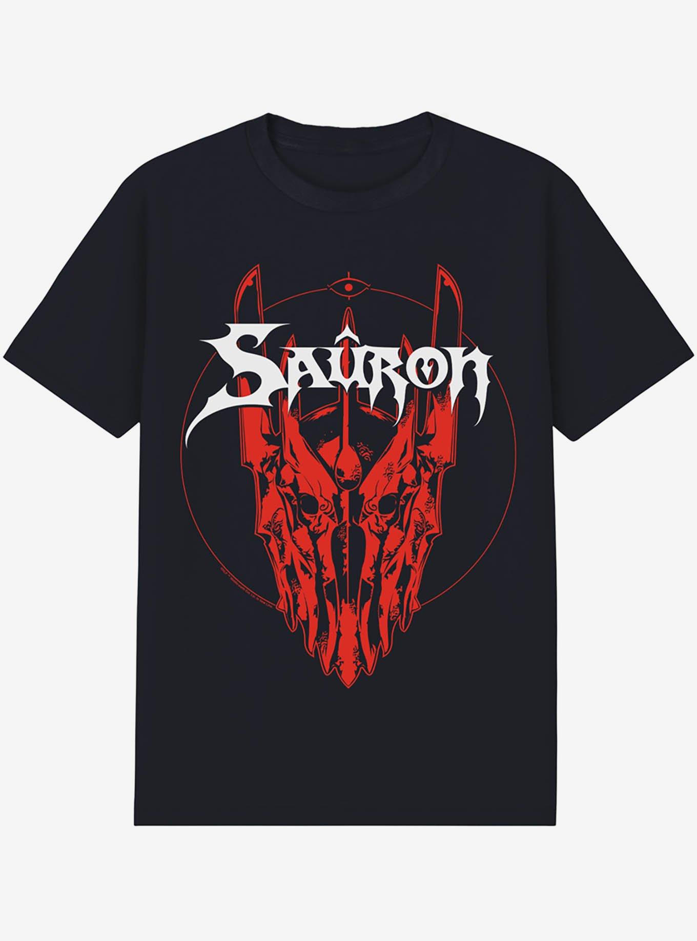 The Lord of the Rings Sauron Helmet Band T-Shirt, , hi-res