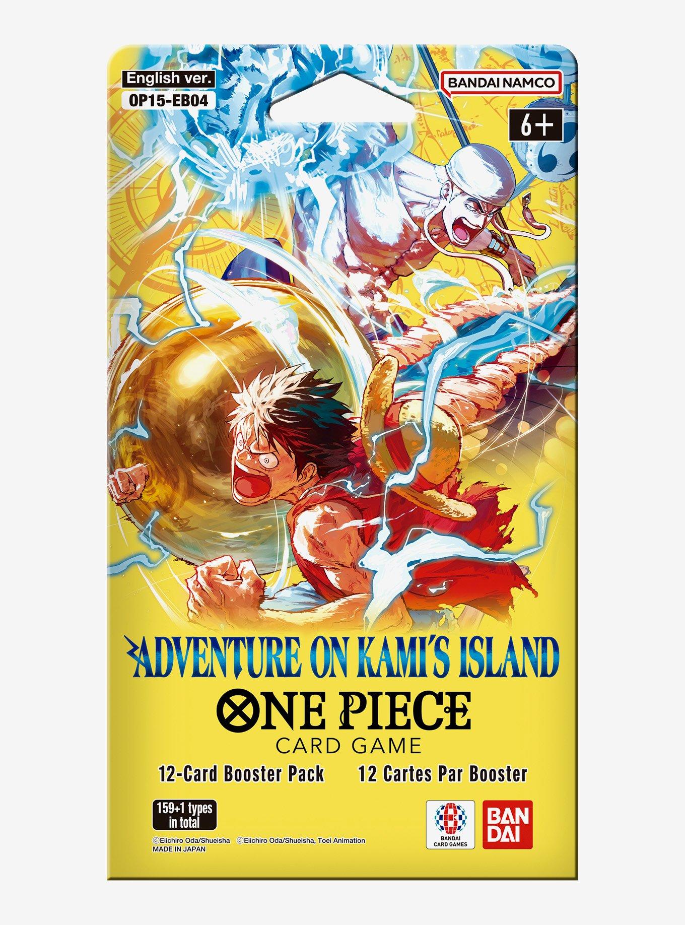 ワンピースカードゲーム ADVENTURE ON KAMI'S 英語 One Piece Trading Card Game Adventure On Kami's Island Booster