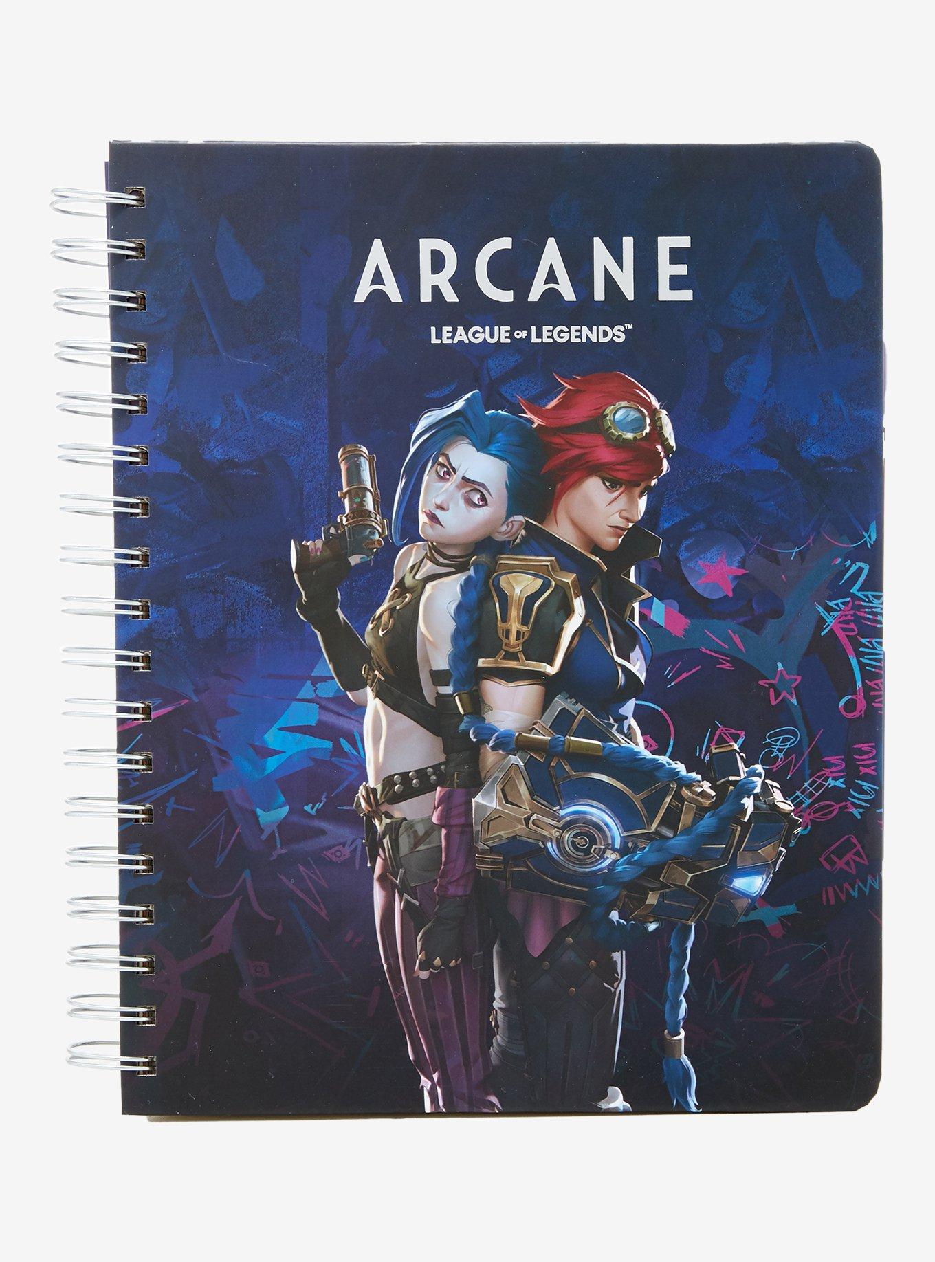 Arcane Jinx & Vi 12-Month Undated Planner, , hi-res