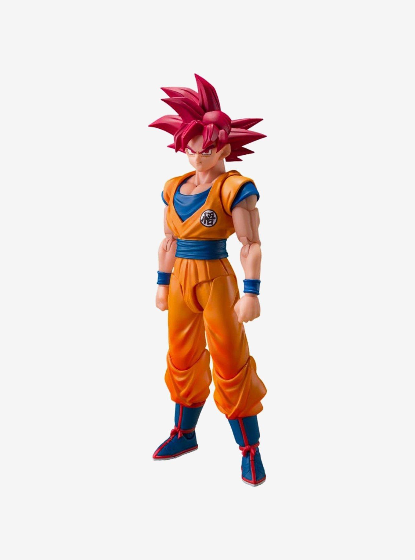 Dragon Ball Super S.H.Figuarts Super Saiyan God Goku (God Aura) Action Figure, , hi-res
