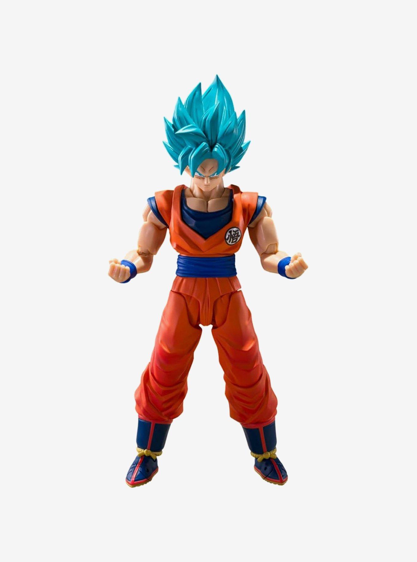 Bandai Namco Dragon Ball Super S.H.Figuarts Super Saiyan God Super Saiyan Goku (Blue Power Transcending Limits) Figure, , hi-res