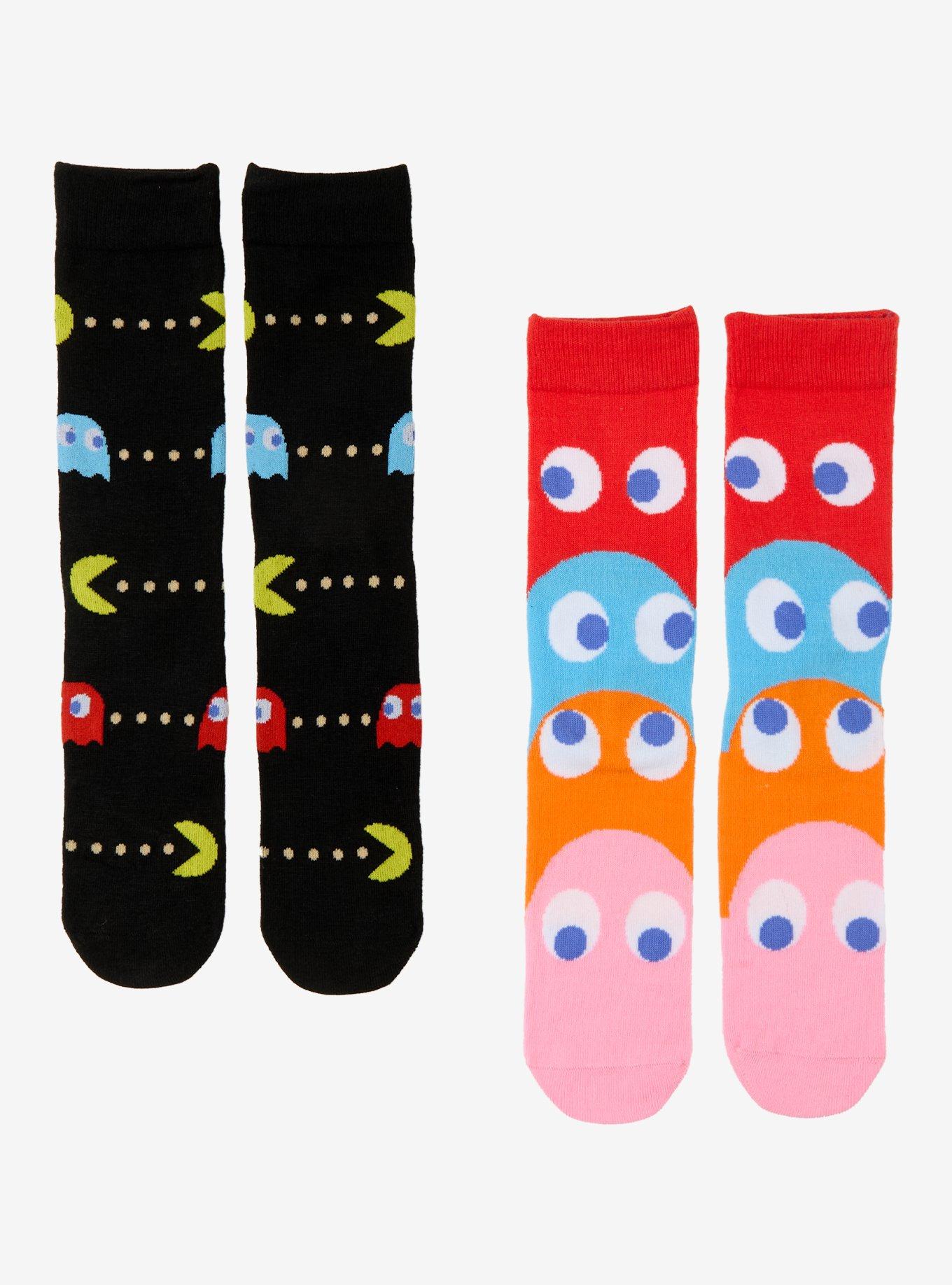 Pac-Man Ghosts Crew Sock Set, , hi-res