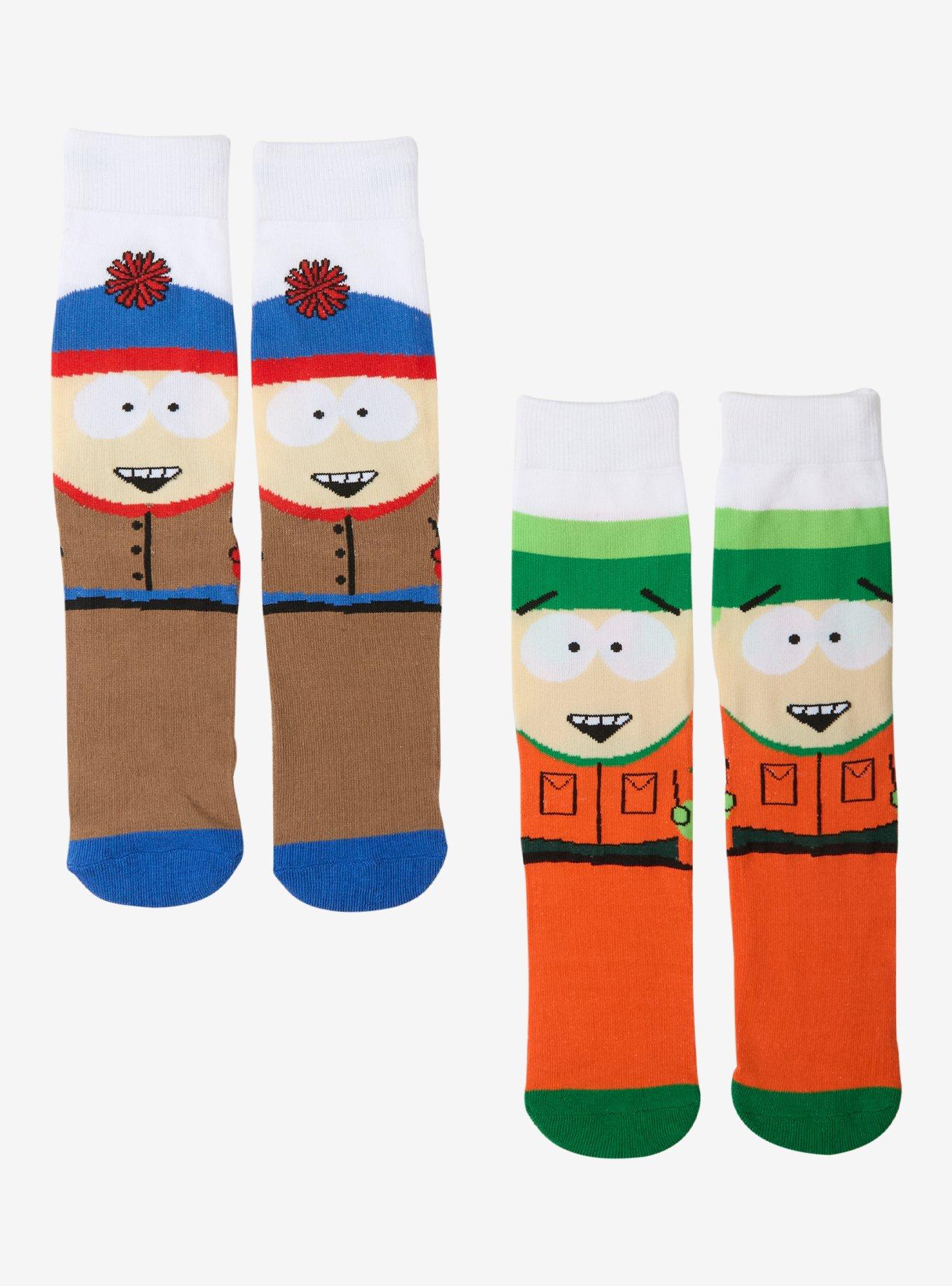 South Park Kyle & Stan Crew Sock Set, , hi-res
