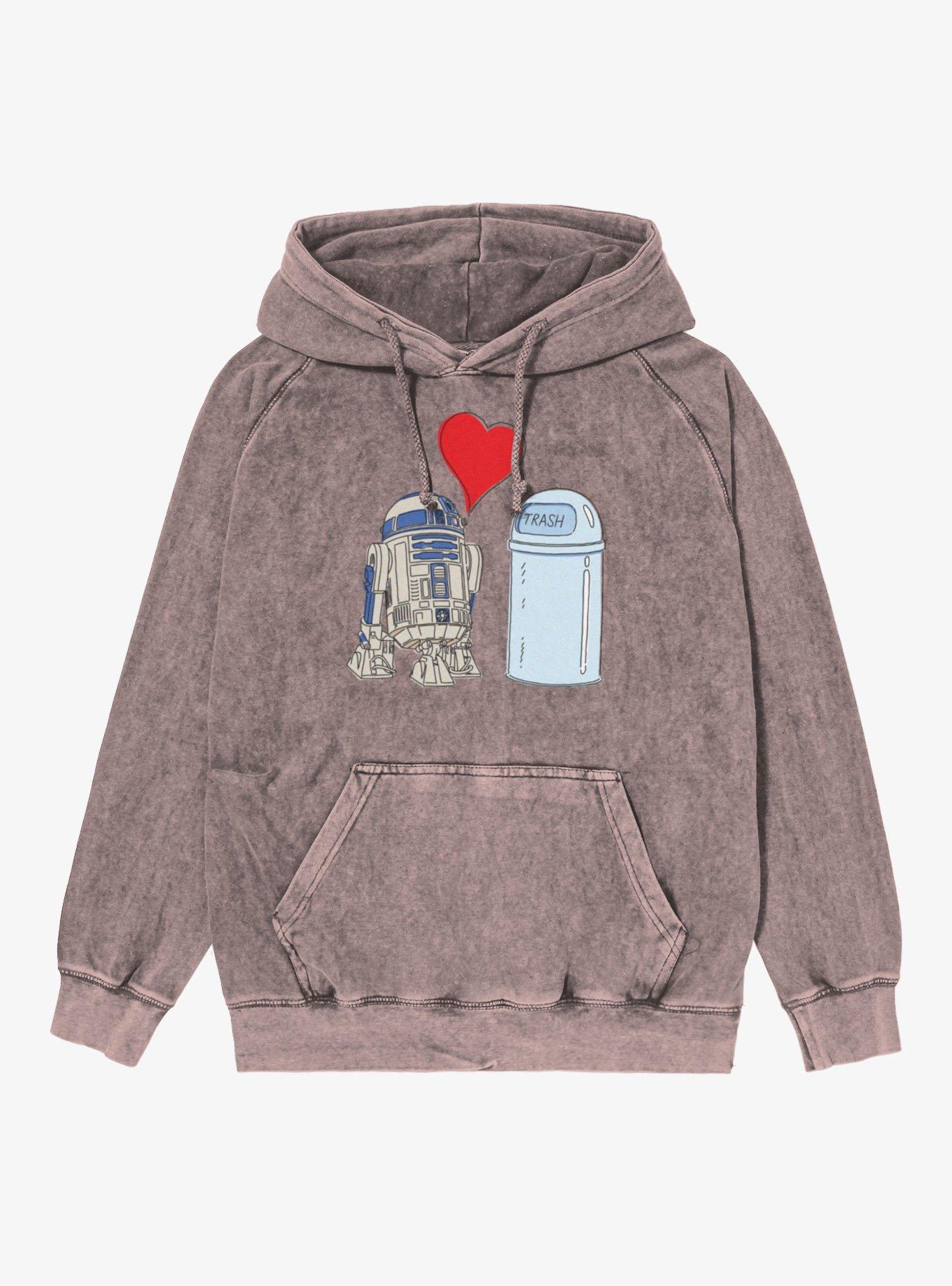 Star Wars Valentine's R2-D2 In Love Hoodie