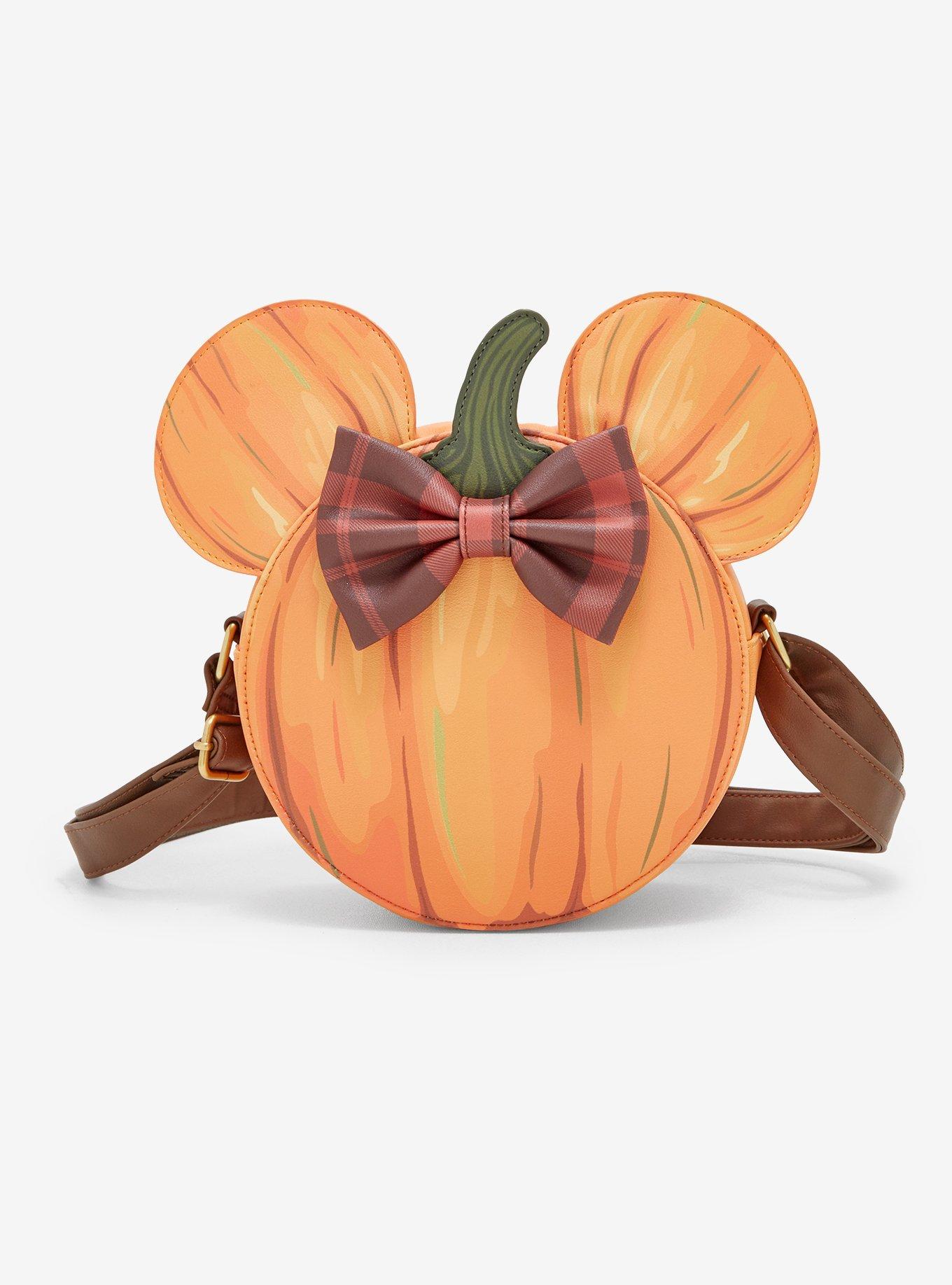 Loungefly Disney Minnie Mouse Pumpkin Crossbody Bag, , hi-res