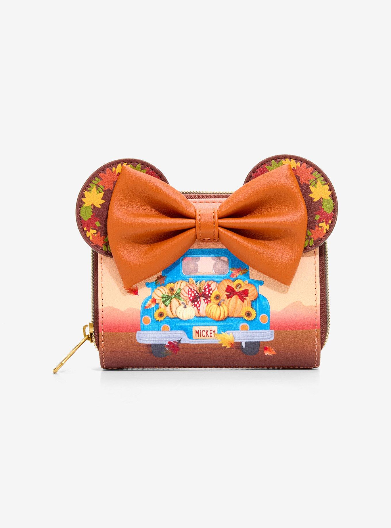 Loungefly Disney Fall Harvest Mini Wallet, , hi-res