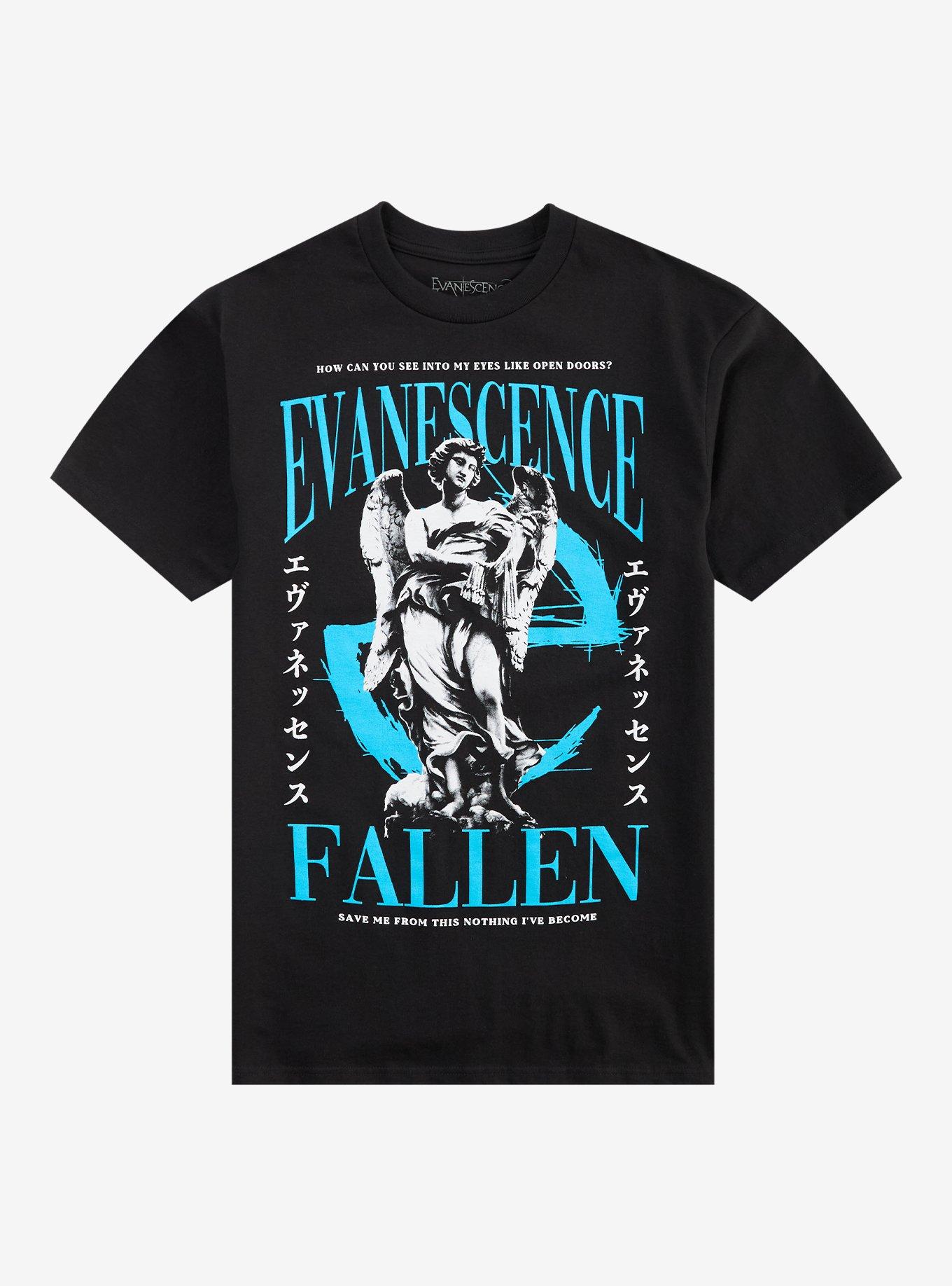 Evanescence Fallen Statue T-Shirt, , hi-res