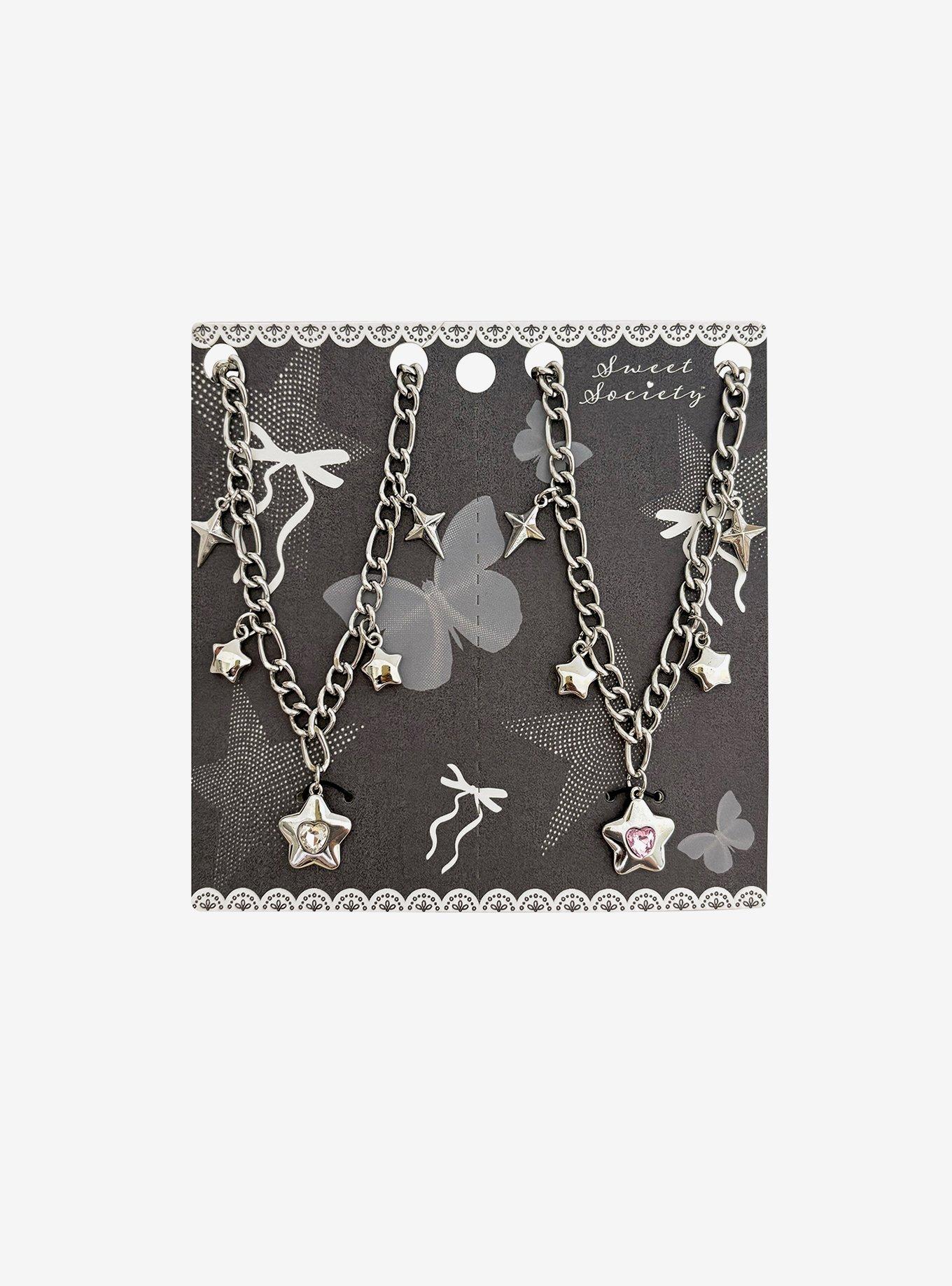 Sweet Society Star Best Friend Necklace Set, , hi-res