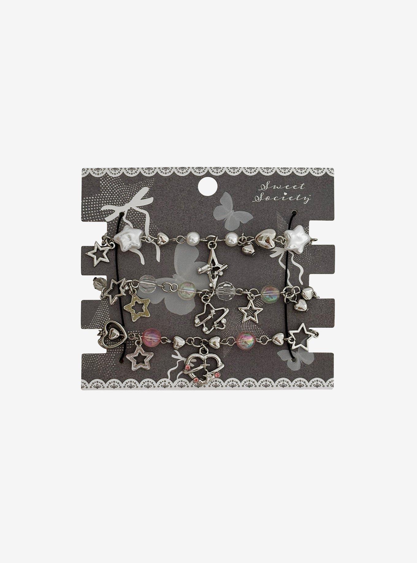 Sweet Society Celestial Chain Bracelet Set, , hi-res