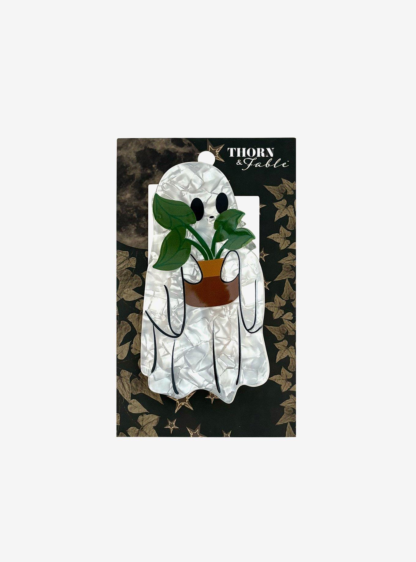 Thorn & Fable Ghost Plant Claw Hair Clip, , hi-res
