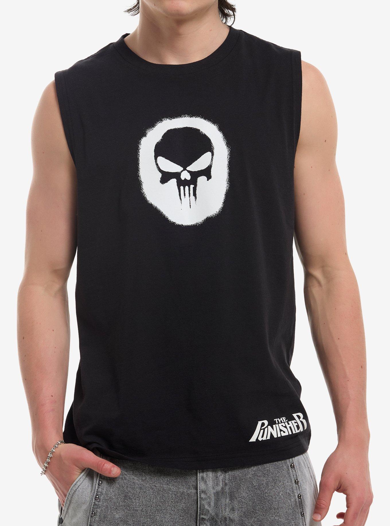 Marvel The Punisher Muscle Tank Top, , hi-res