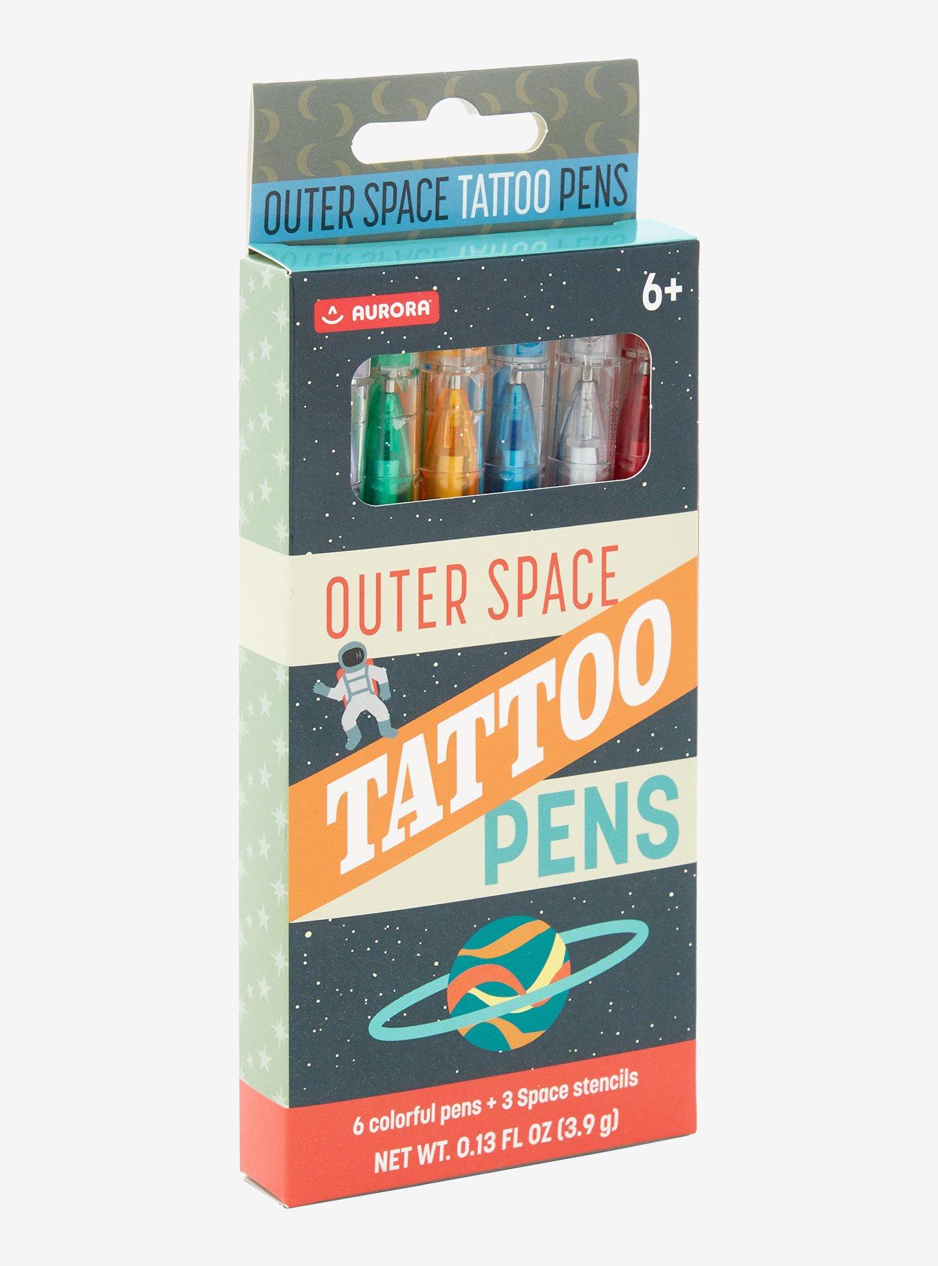 Outer Space Tattoo Pens, , hi-res