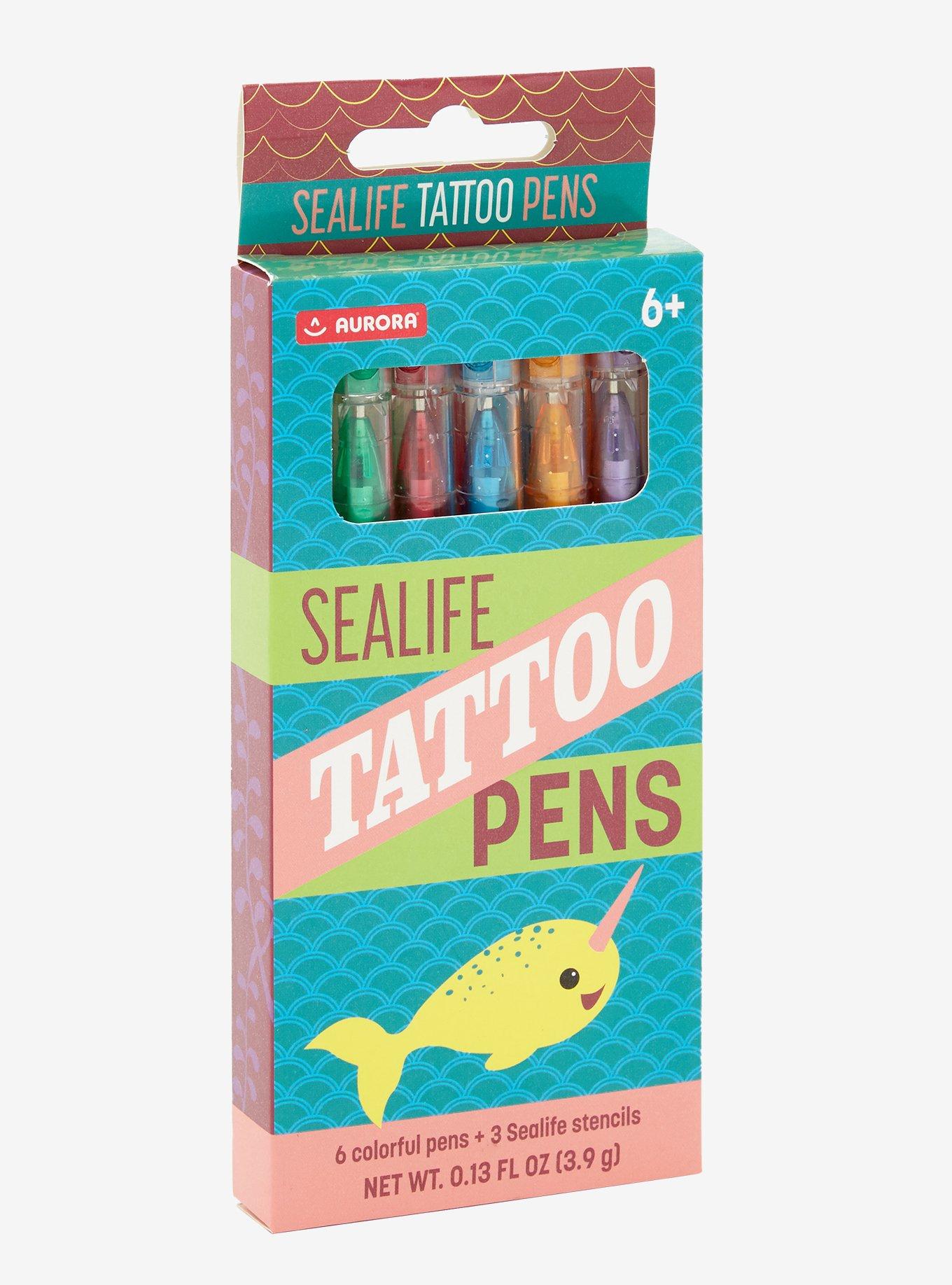 Sealife Tattoo Pens, , hi-res