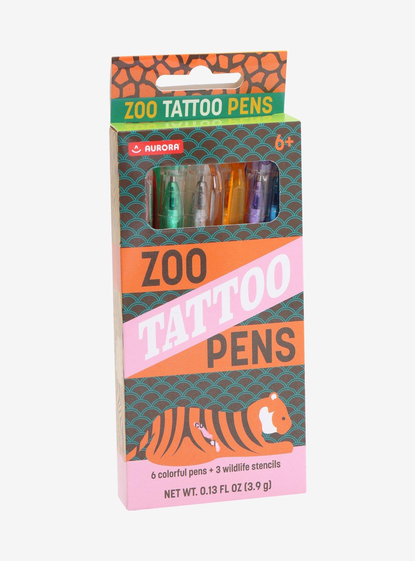 Zoo Tattoo Pens, , hi-res