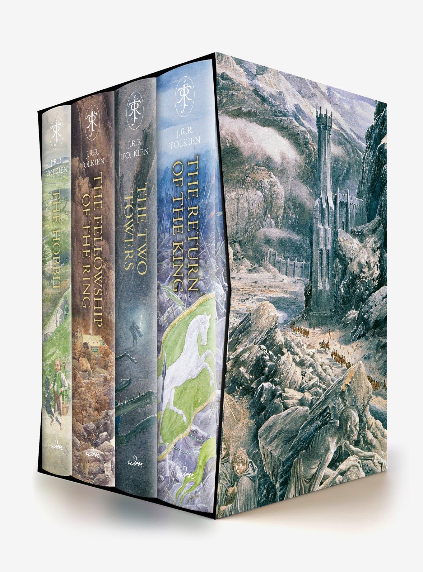 The Lord Of The Rings Illustrated Hardcover Box Set, , hi-res