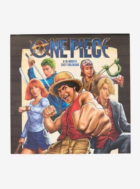 One Piece Live Action 2027 Wall Calendar | Hot Topic