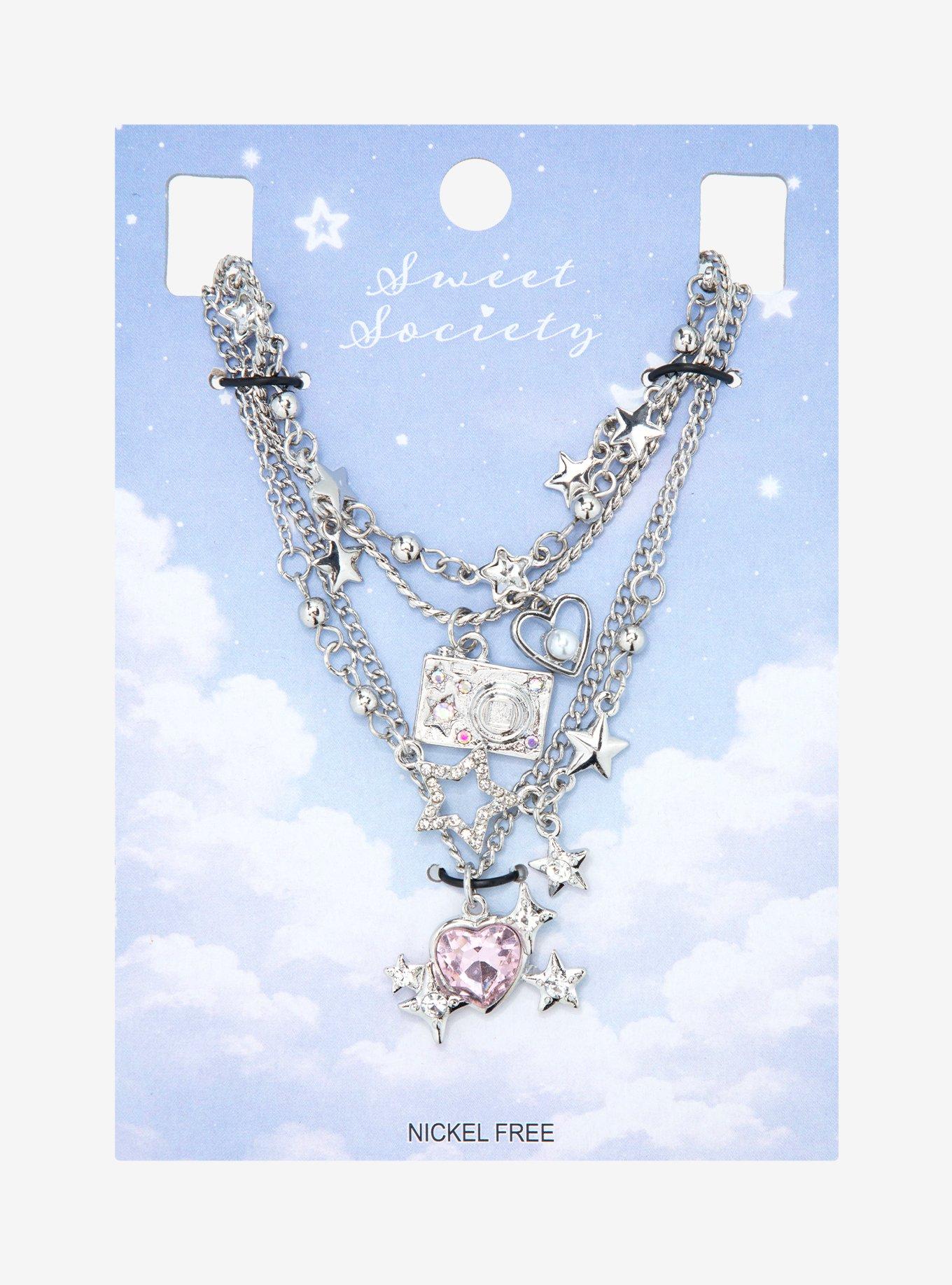 Sweet Society Celestial Digi Cam Necklace Set, , hi-res