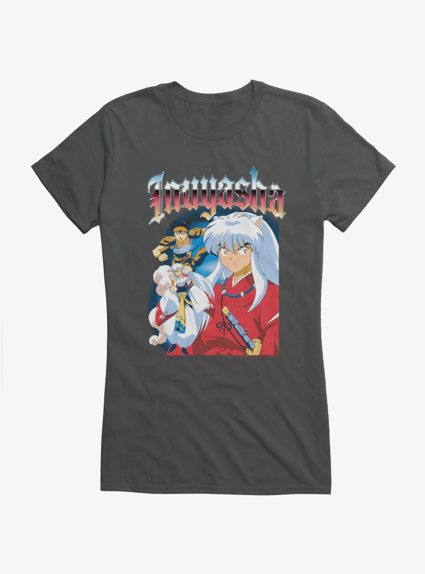 InuYasha Rock Style Letters Girls T-Shirt, , hi-res