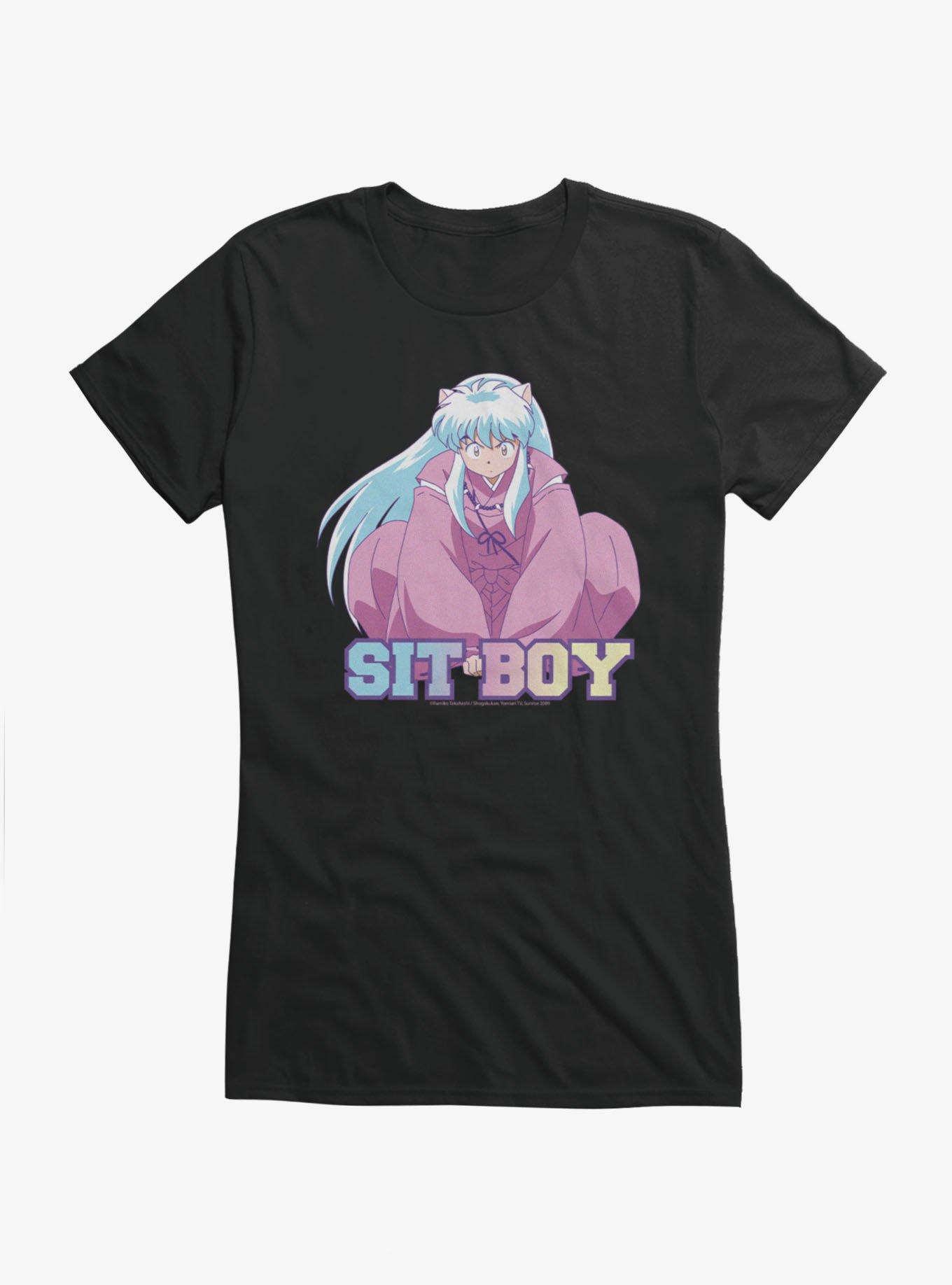 InuYasha Sit Boy Pastels Girls T-Shirt, , hi-res