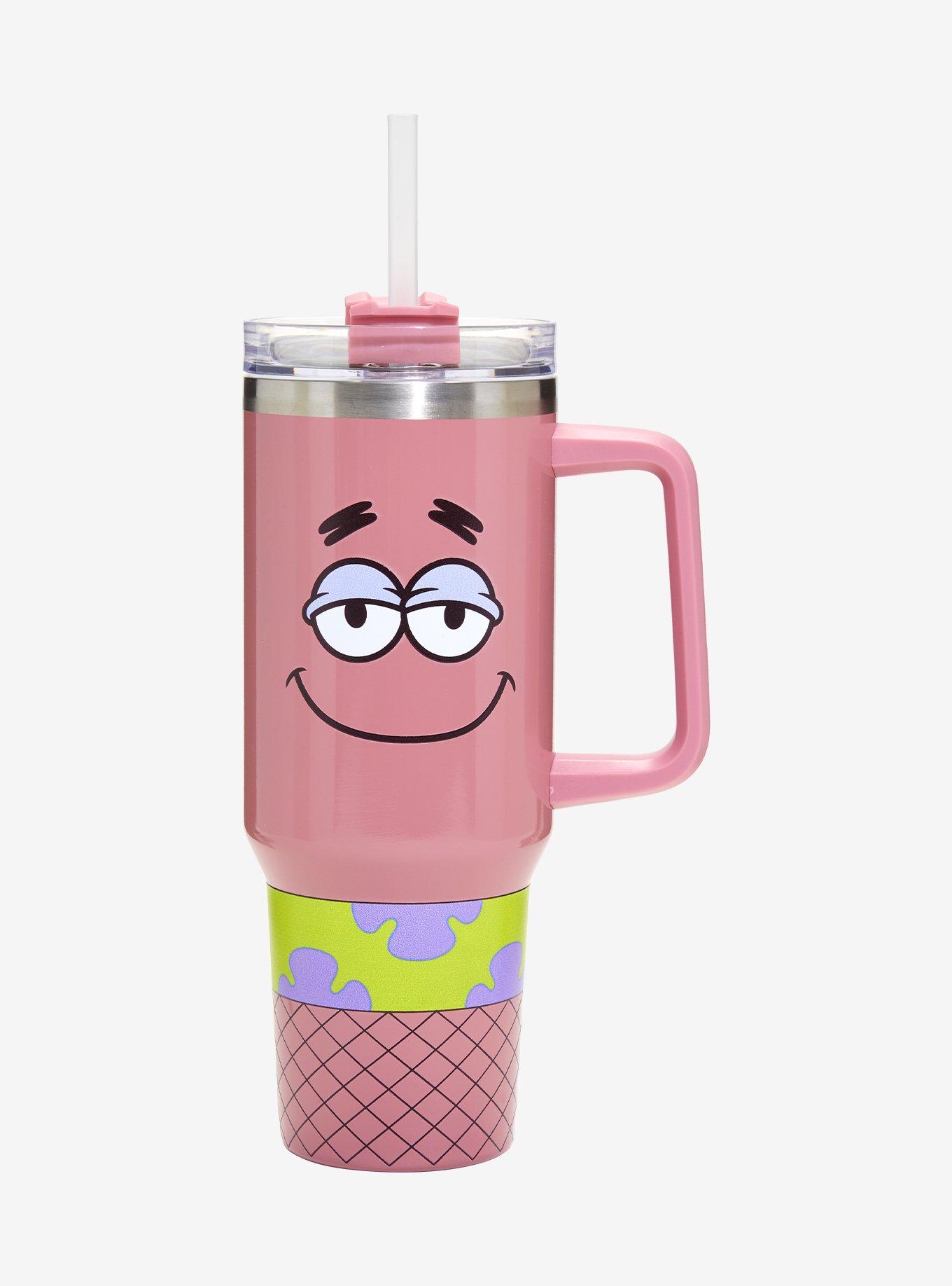 SpongeBob SquarePants Patrick Fishnets Stainless Steel Travel Cup, , hi-res