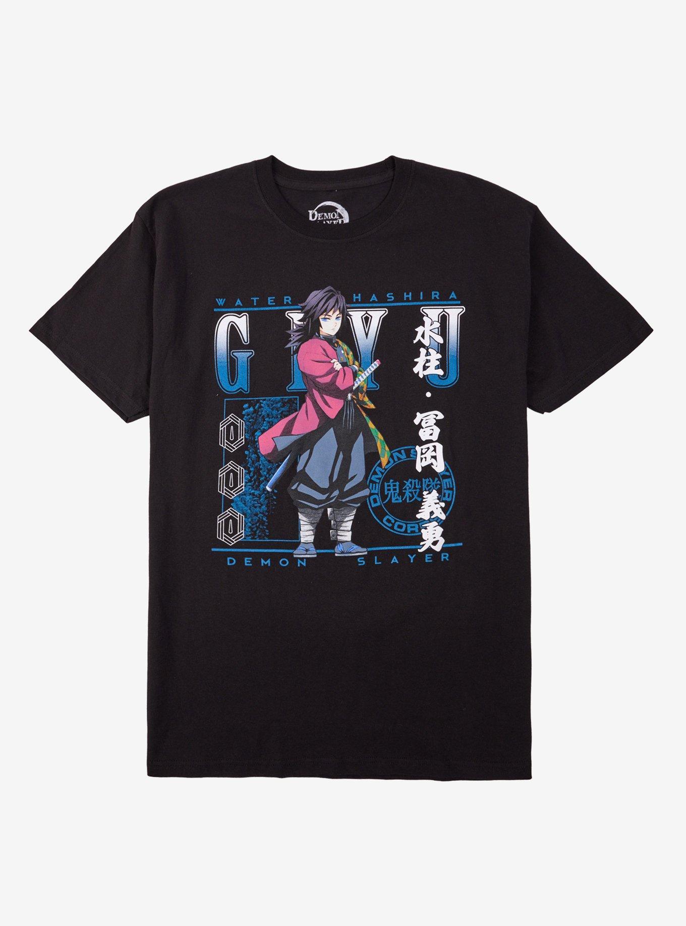 Demon Slayer: Kimetsu No Yaiba Giyu Kanji T-Shirt, , hi-res