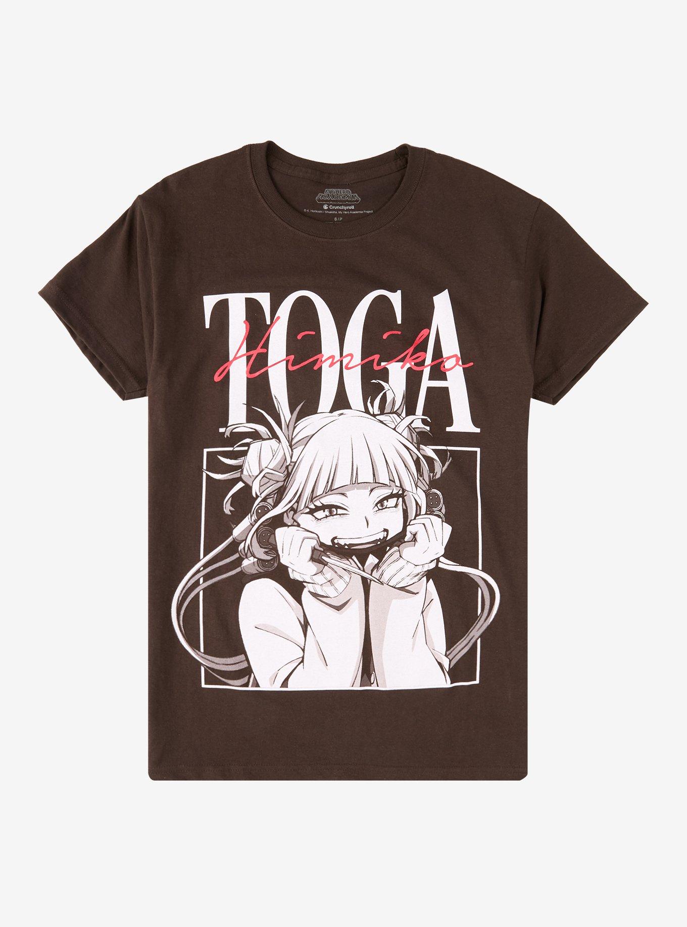 My Hero Academia Toga Portrait Brown T-Shirt, , hi-res