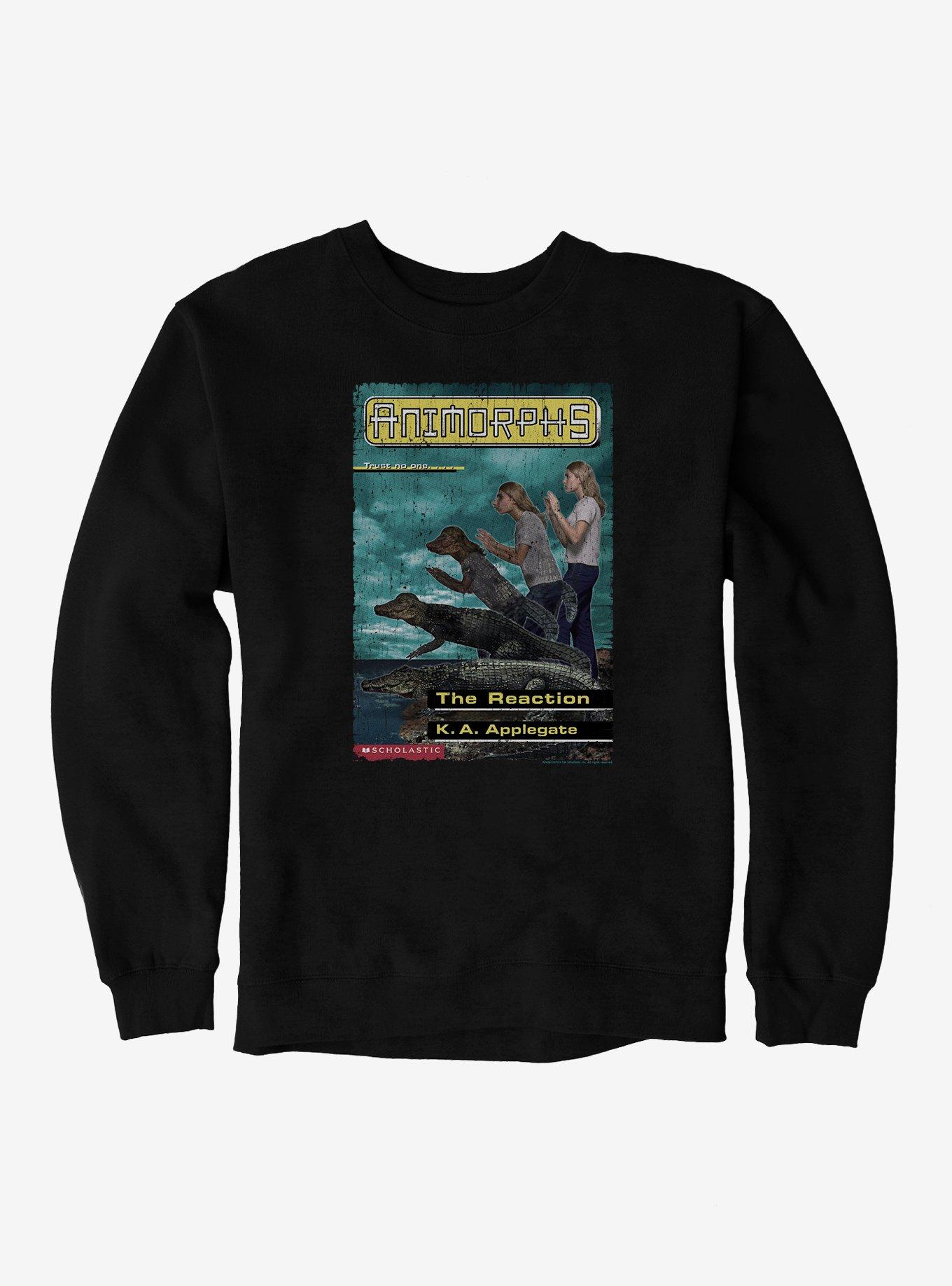 Animorphs The Reaction Sweatshirt, BLACK, hi-res view 1