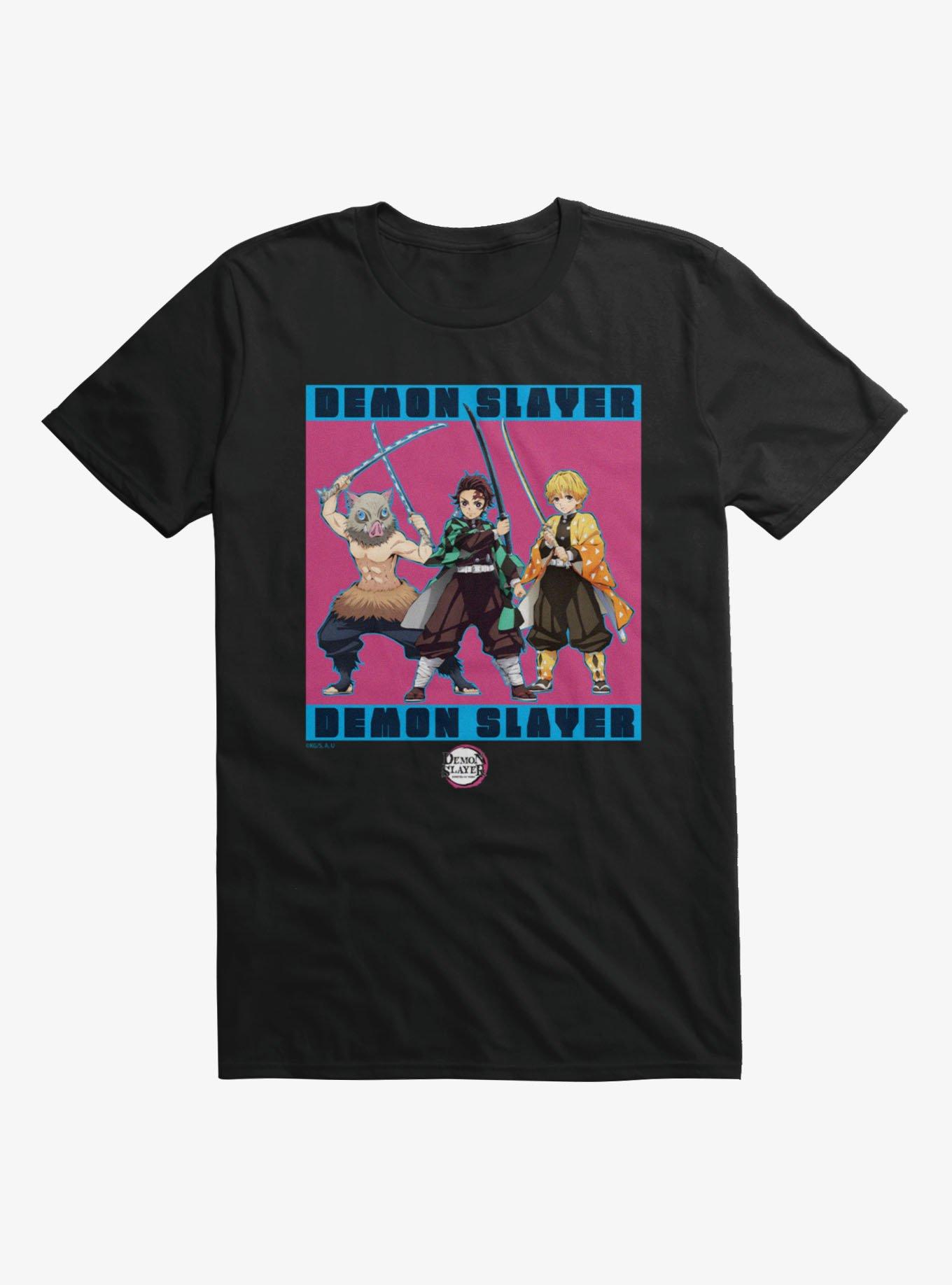 Demon Slayer Tanjiro Inosuke Zenitsu Together T-Shirt