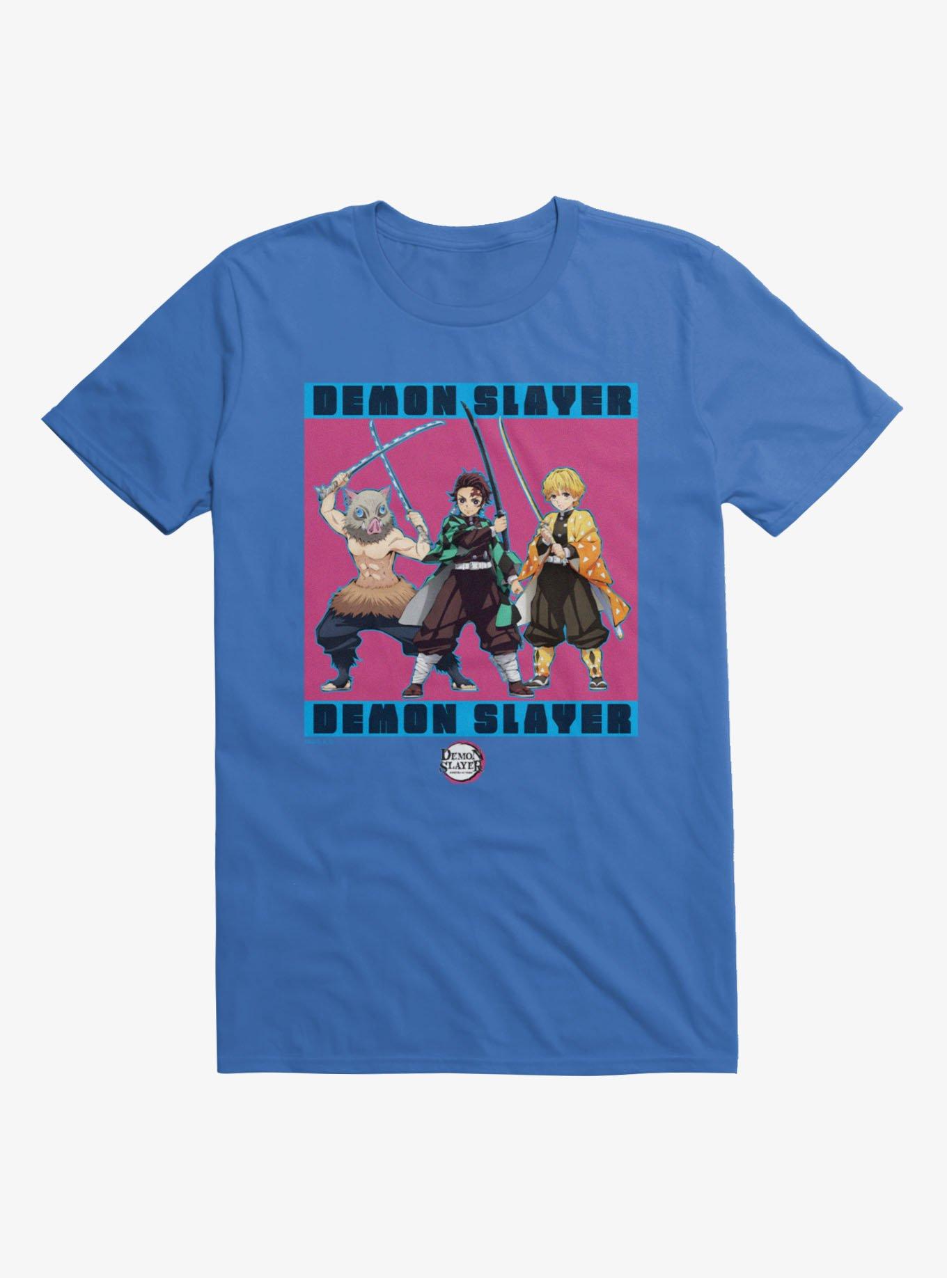 Demon Slayer Tanjiro Inosuke Zenitsu Together T-Shirt