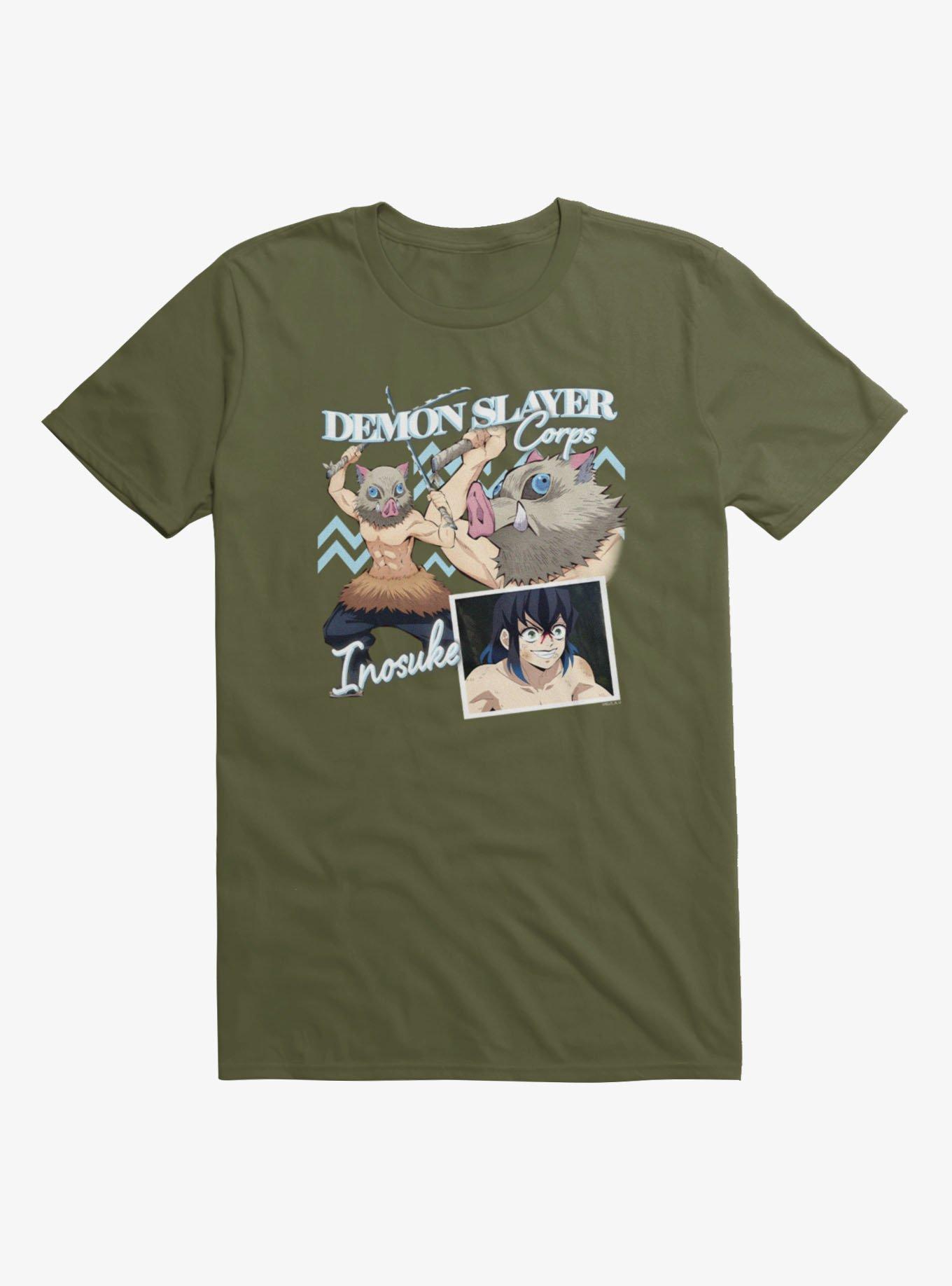 Demon Slayer Inosuke Postcard T-Shirt