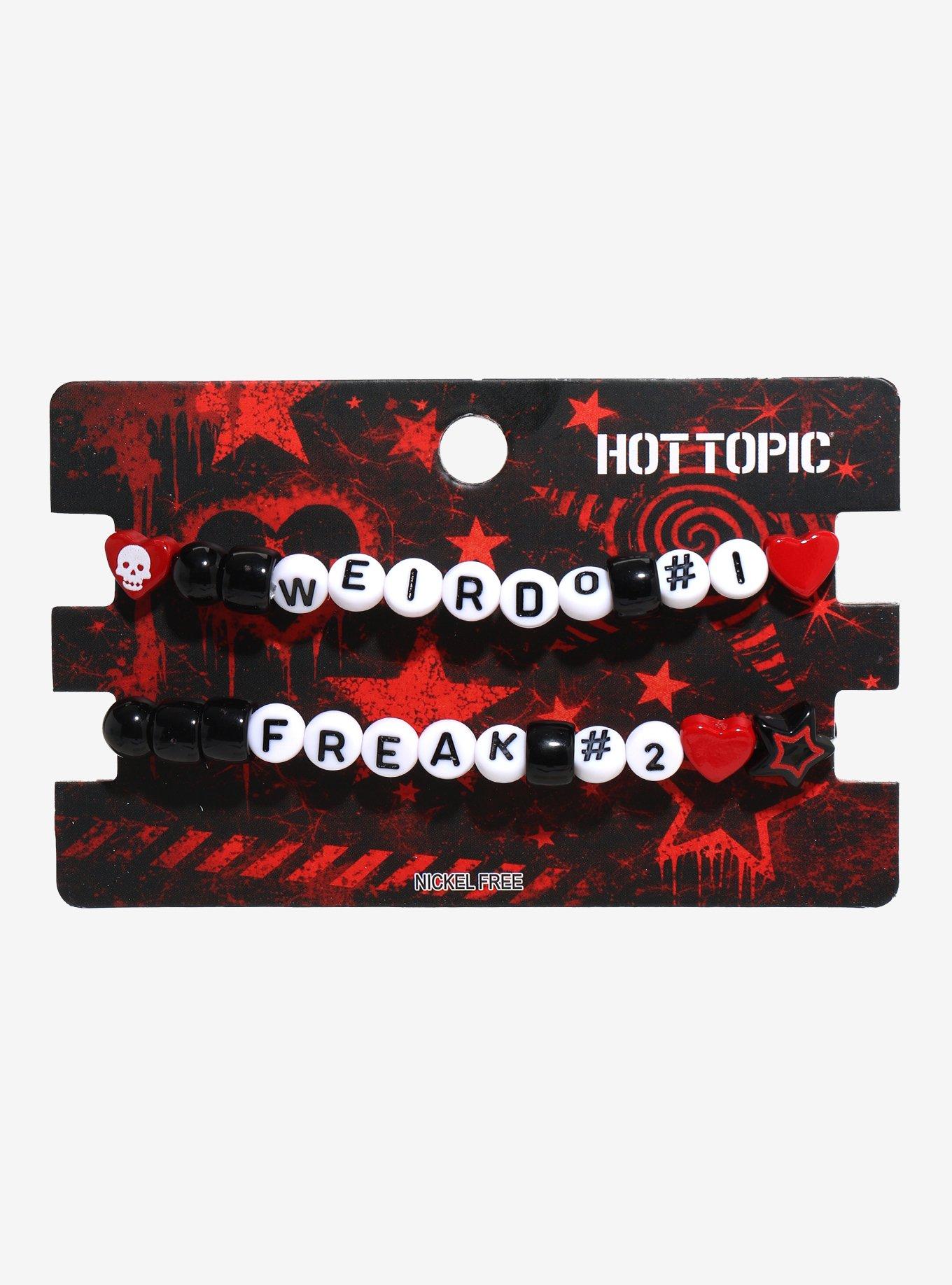 Weirdo & Freak Best Friend Bead Bracelet Set, , hi-res