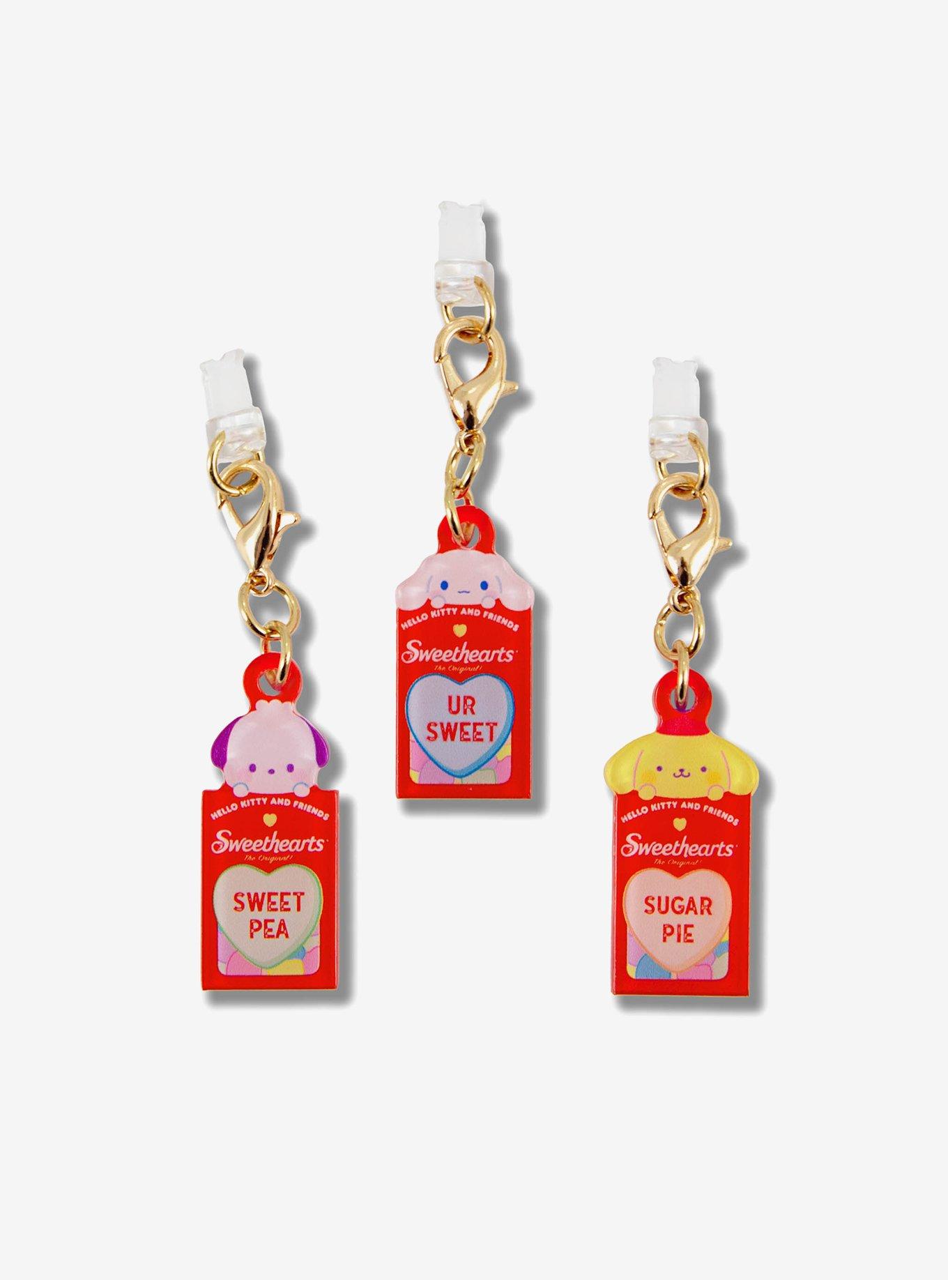 Sonix Sanrio x Sweethearts Charging Port Charms 3pk - Cinnamoroll, Pochacco, Pompom, , hi-res